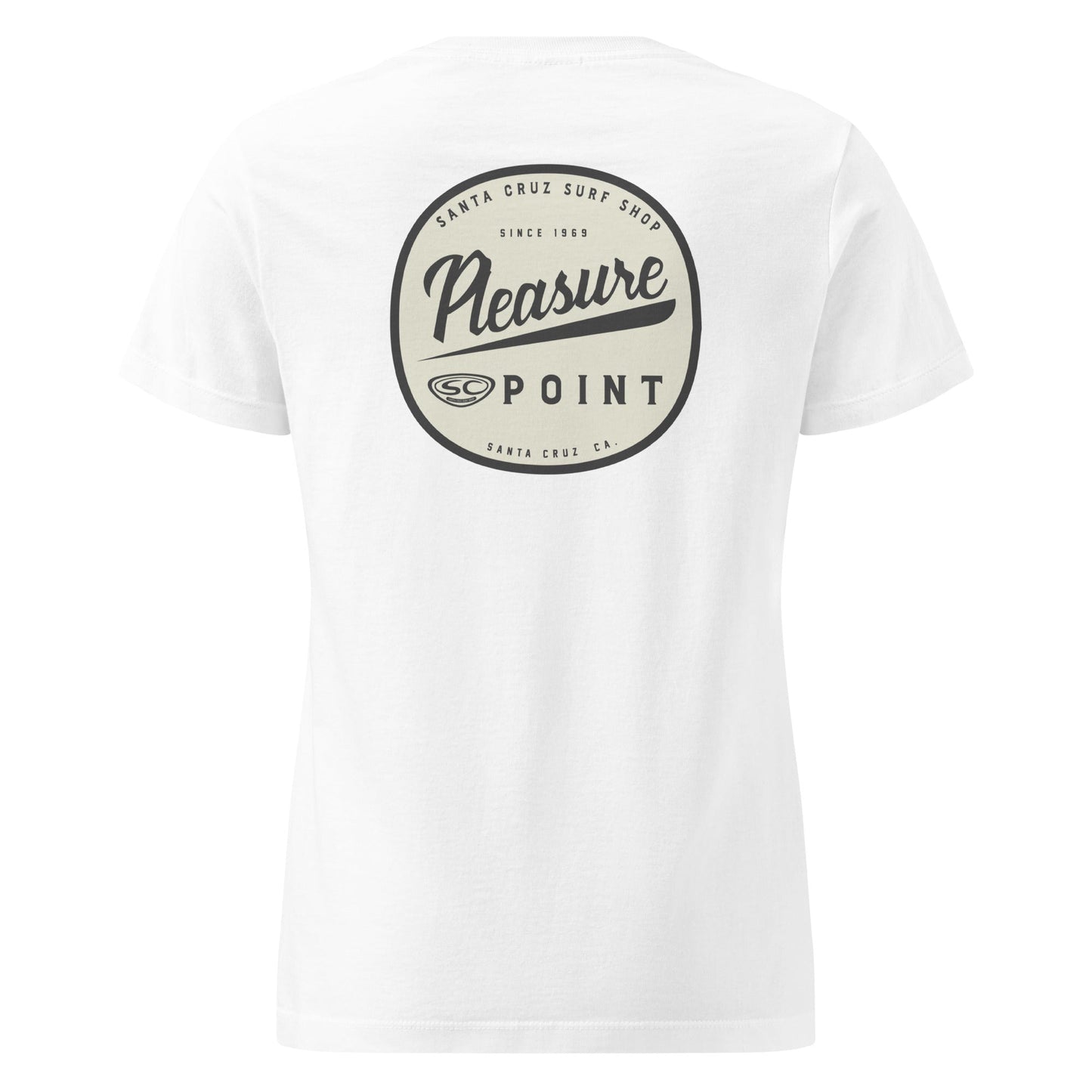Pleasure Point Santa Cruz Women’s basic softstyle t-shirt