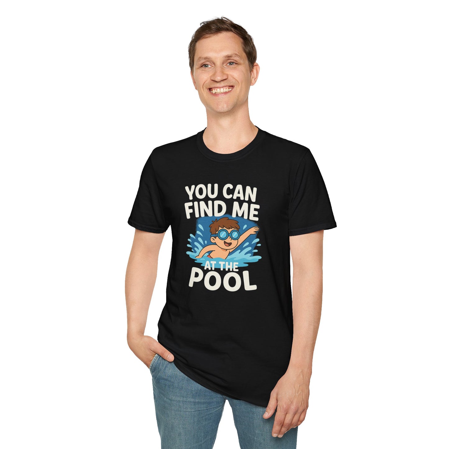Kids Summer Pool Tee, Fun Tee for Boys, Kids Fashion, Summer Apparel, Pool Party Shirt, Swimwear Gift