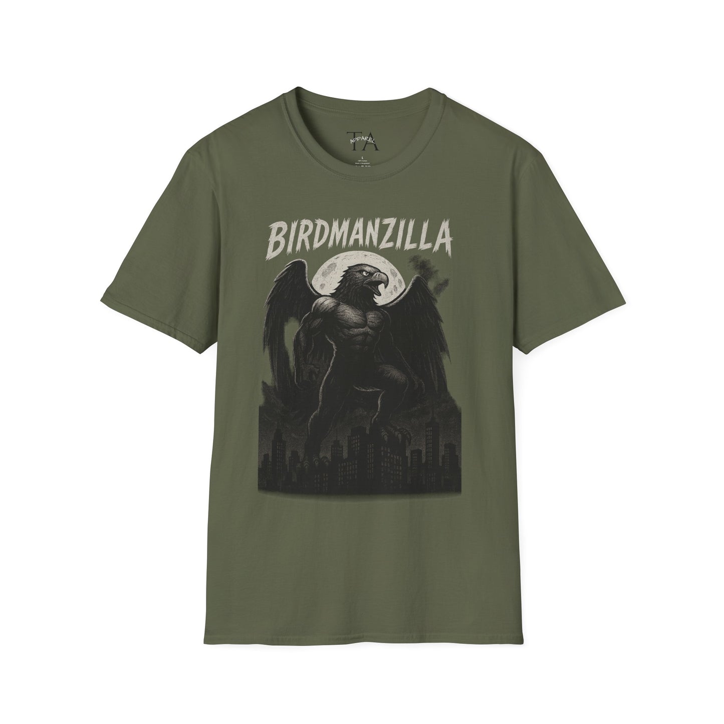 Birdmanzilla Graphic Tee - Unisex T-Shirt, Casual Wear, Unique Gift, Men's Fashion