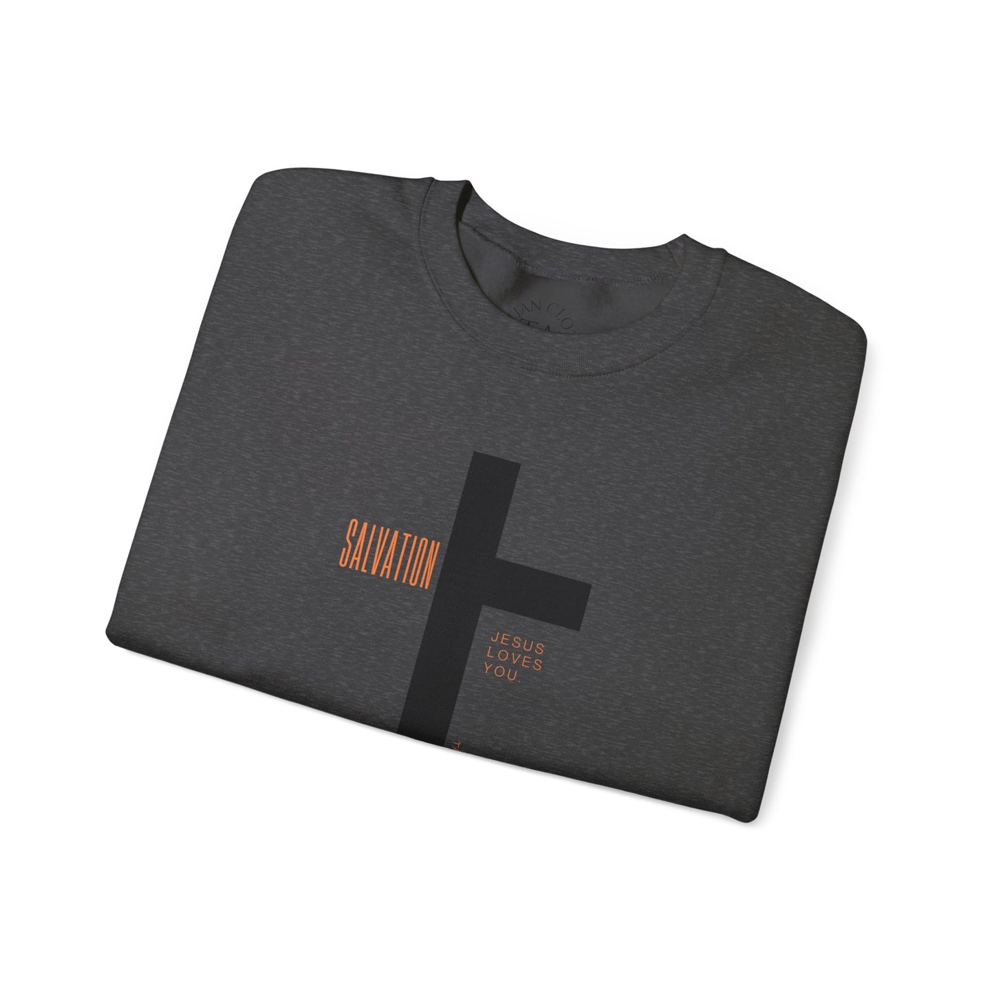 Faith Inspired Salvation Cross Sweatshirt