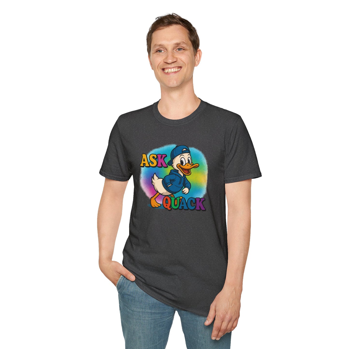 Ask Quack Quirky Duck Humor T-Shirt