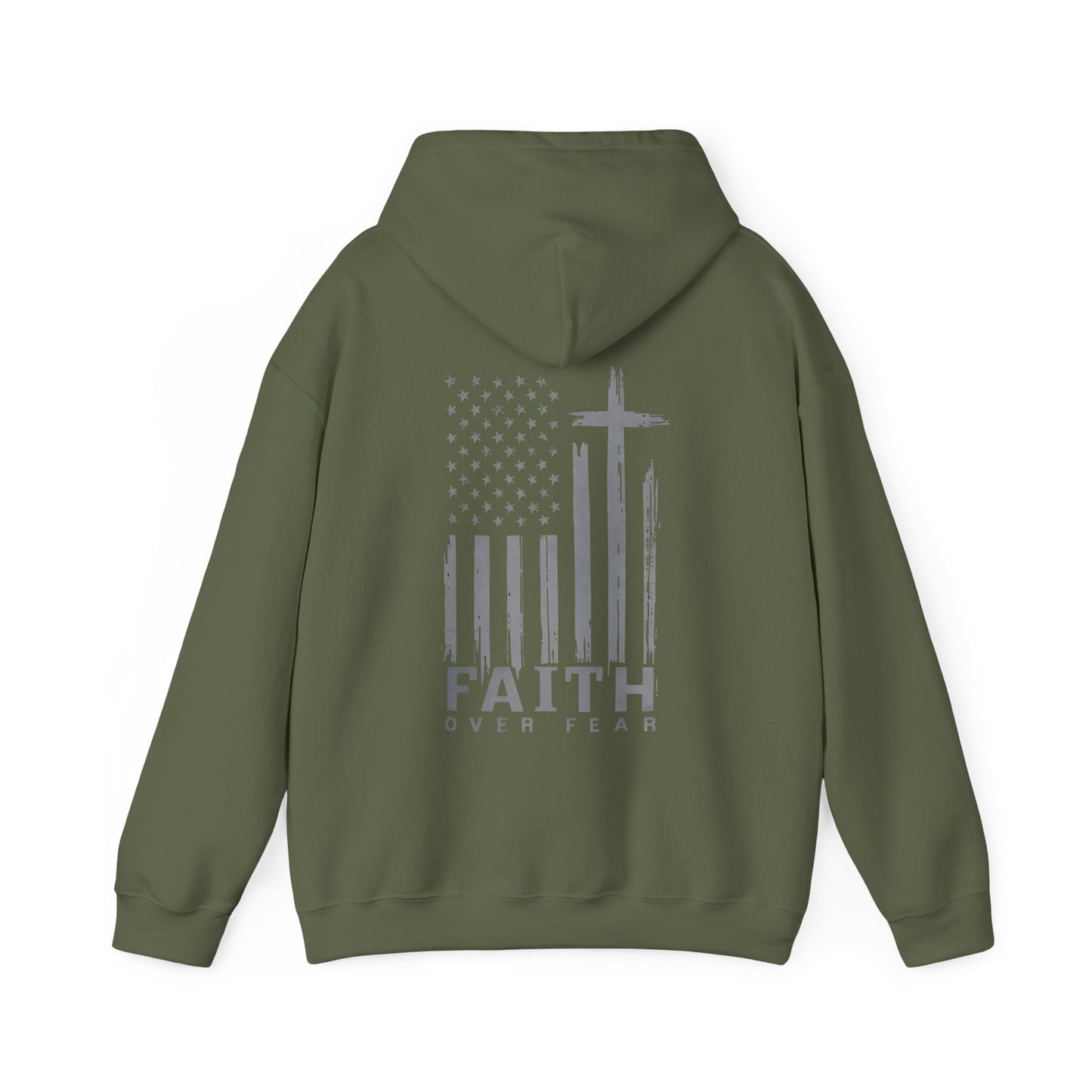 Faith Inspired Faith Over Fear Unisex Hoodie
