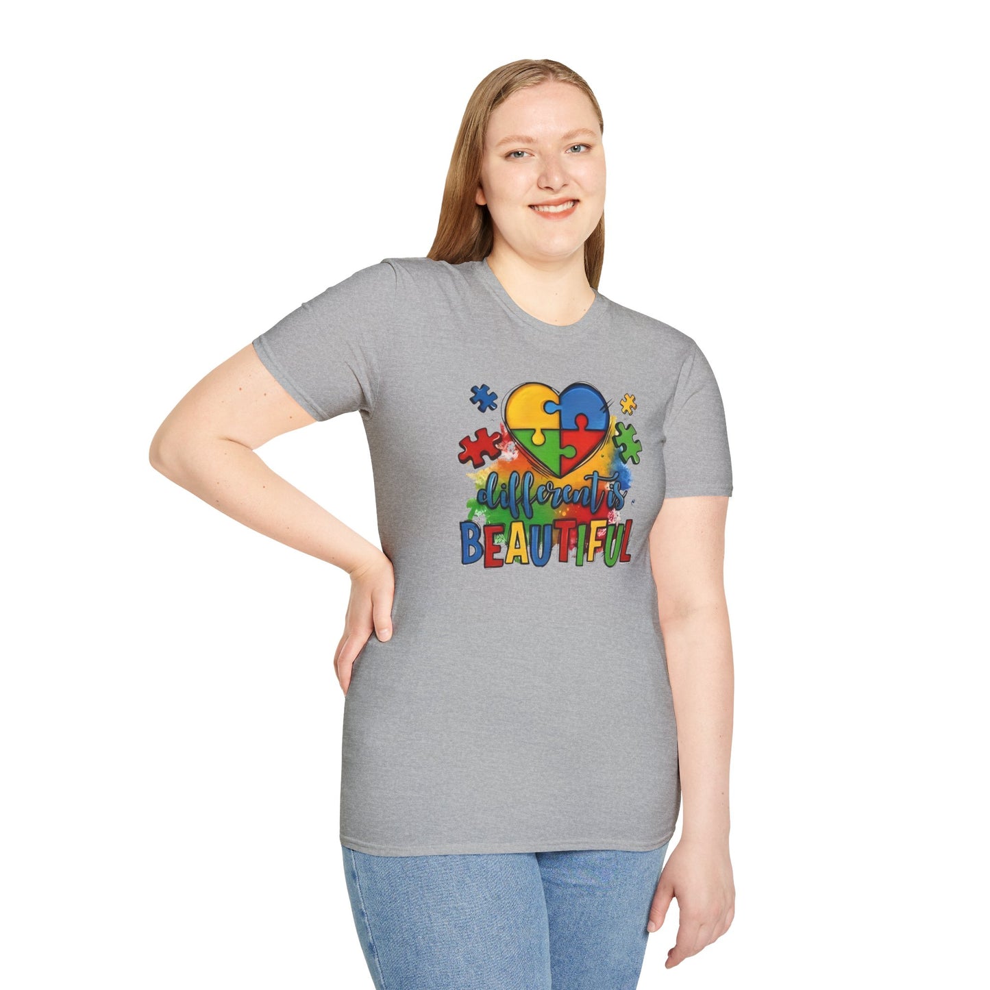Autism Awareness Different is Beautiful T-Shirt