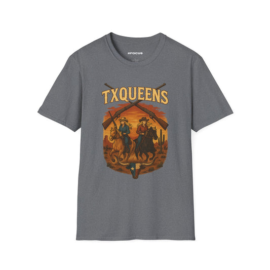 TXQUEENS Western Graphic Unisex T-Shirt