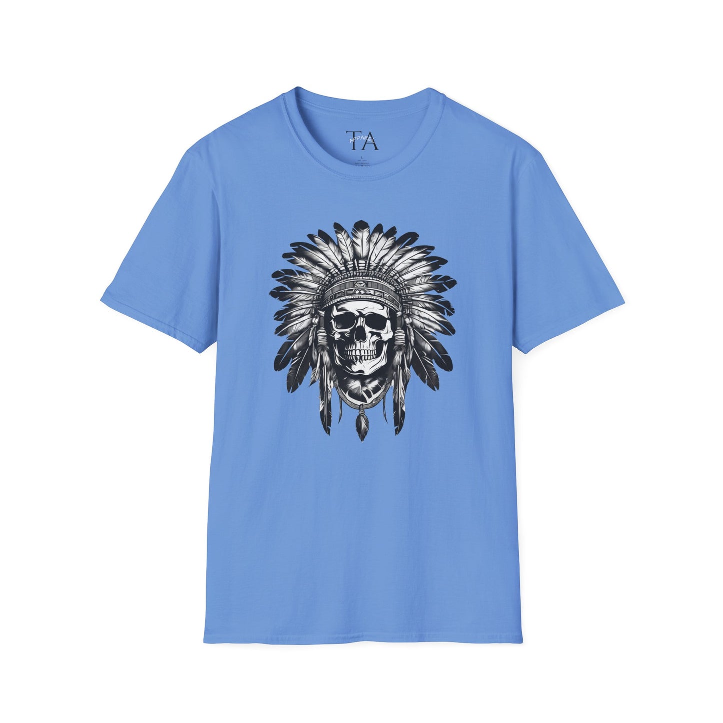 Native American Skull Graphic Unisex T-Shirt