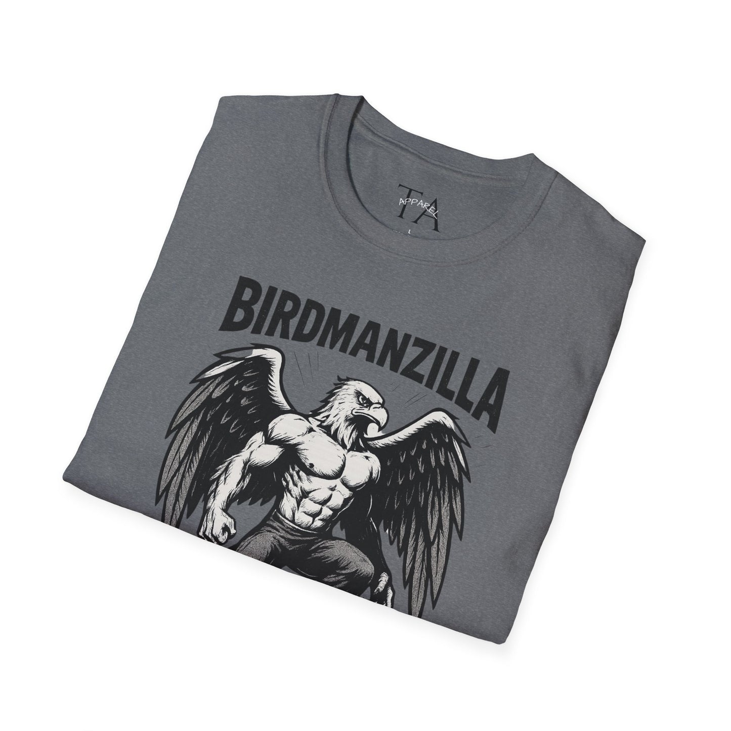 Birdmanzilla Graphic Tee - Unisex T-Shirt, Casual Wear, Unique Gift, Men's Fashion