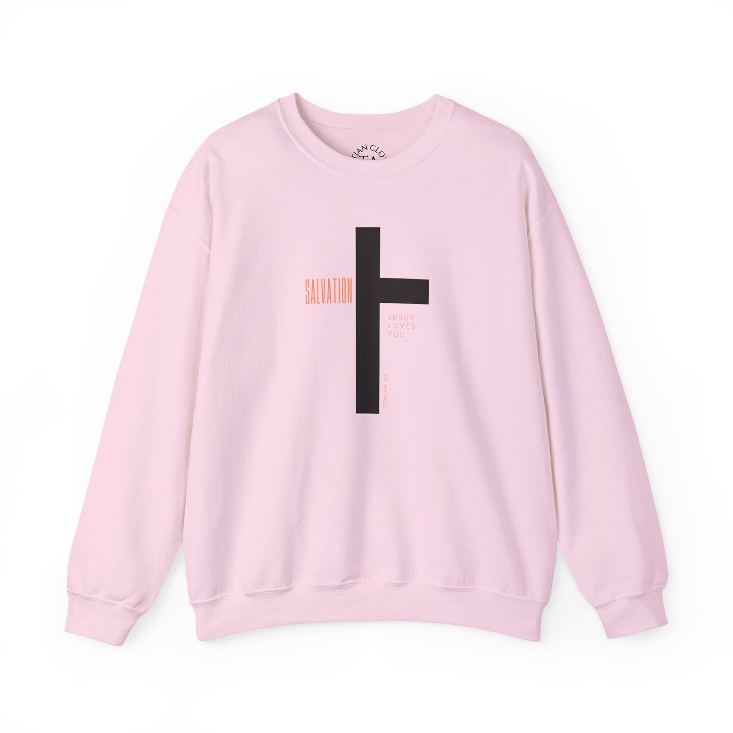 Faith Inspired Salvation Cross Sweatshirt