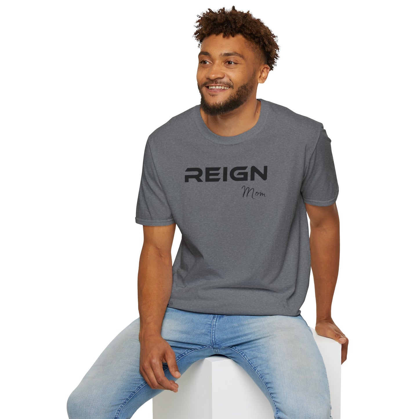 REIGN Mom Logo T-Shirt - Volleyball