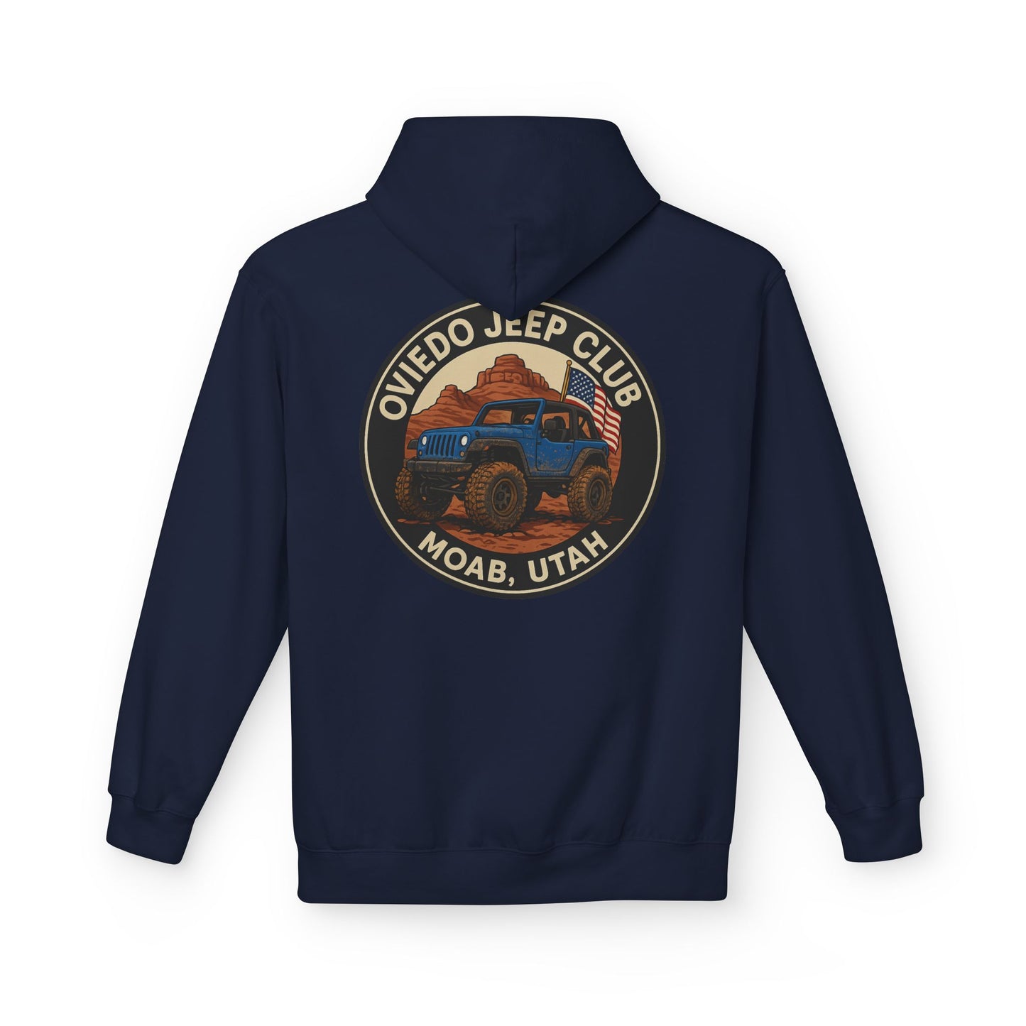 Oviedo Jeep Club Hoodie Off-Road Adventure Apparel Gift