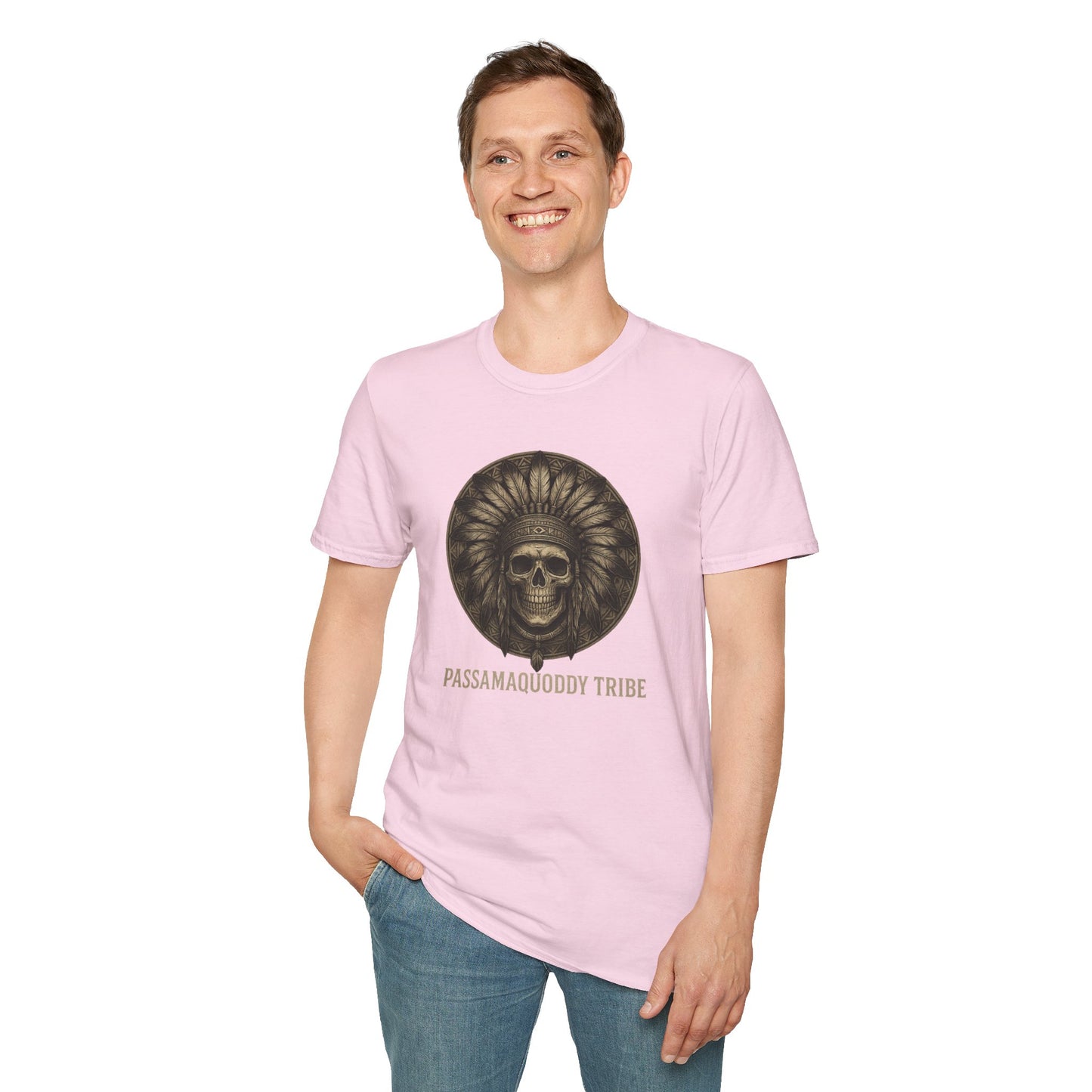 Tribal Graphic T-Shirt - Passamaquoddy Tribe Design6, Gift for Adventurers