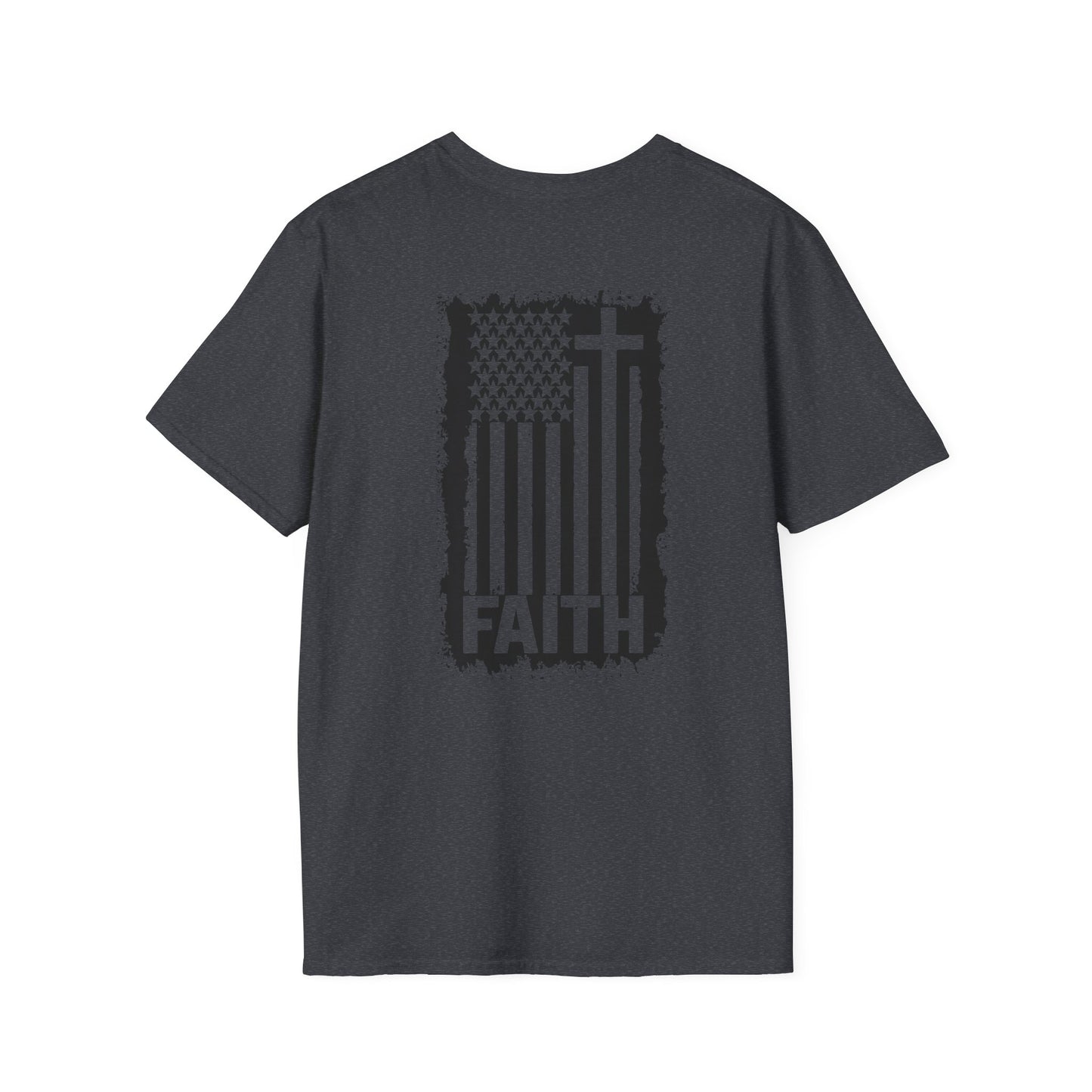 Faith-Inspired American Flag T-Shirt