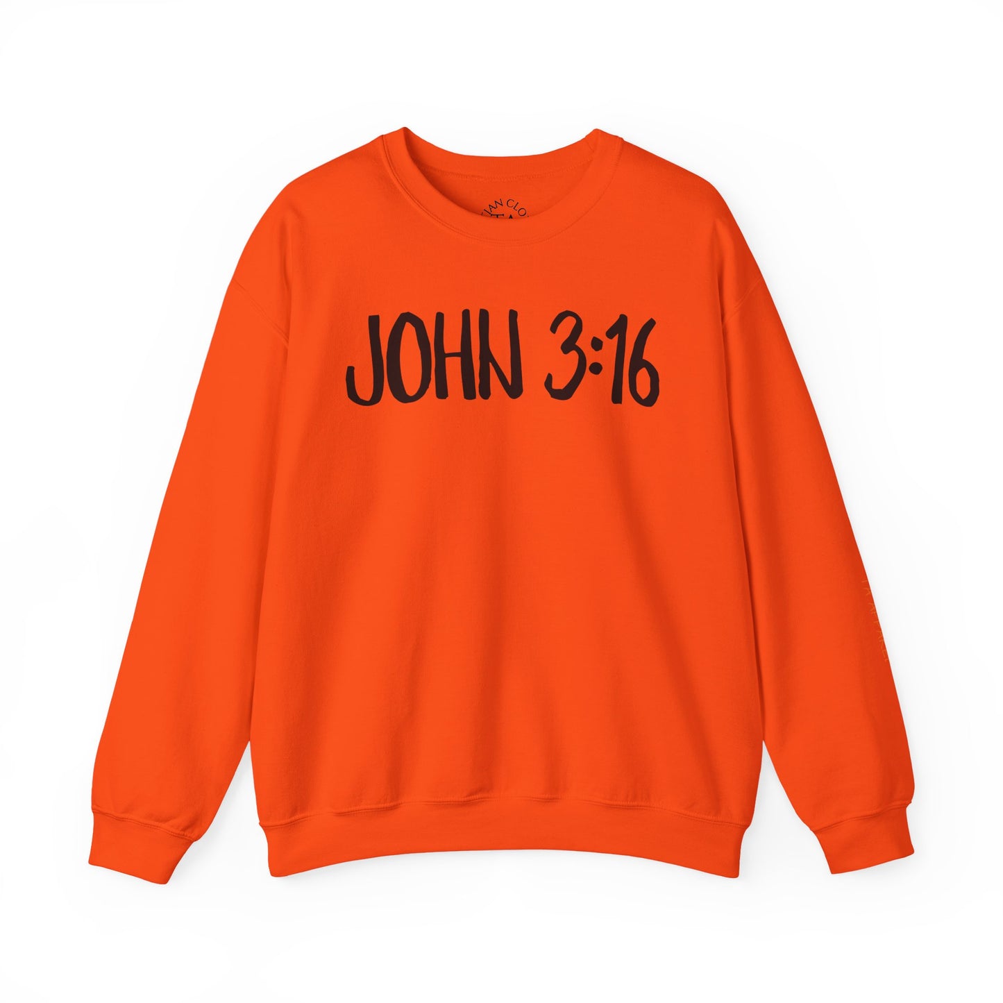 Faith Inspired John 3:16 Crewneck Sweatshirt
