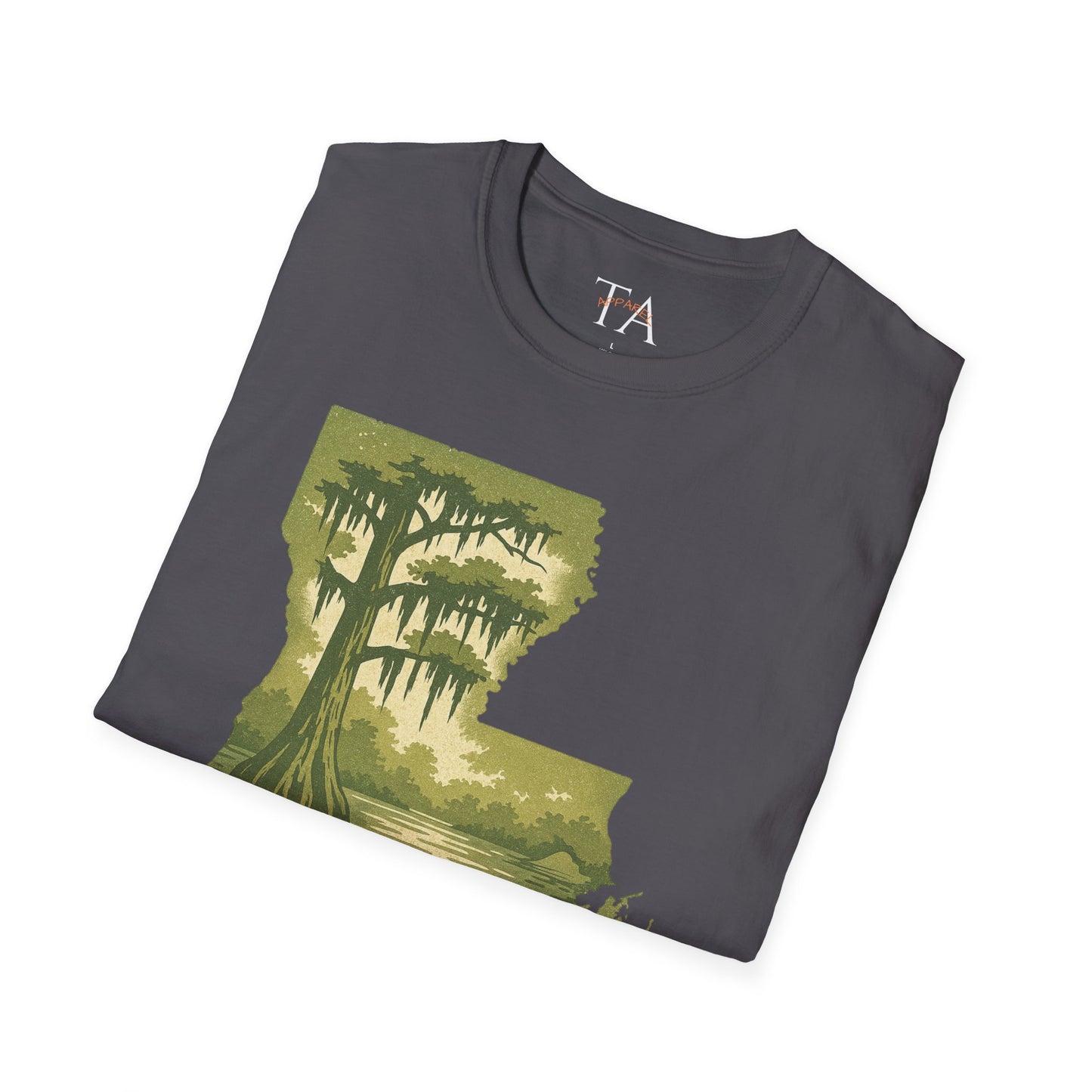 Louisiana Nature T-Shirt, Gift for Nature Lovers, Unisex Tee, Travel Souvenir, Outdoor Enthusiast Apparel, Urban Jungle Style