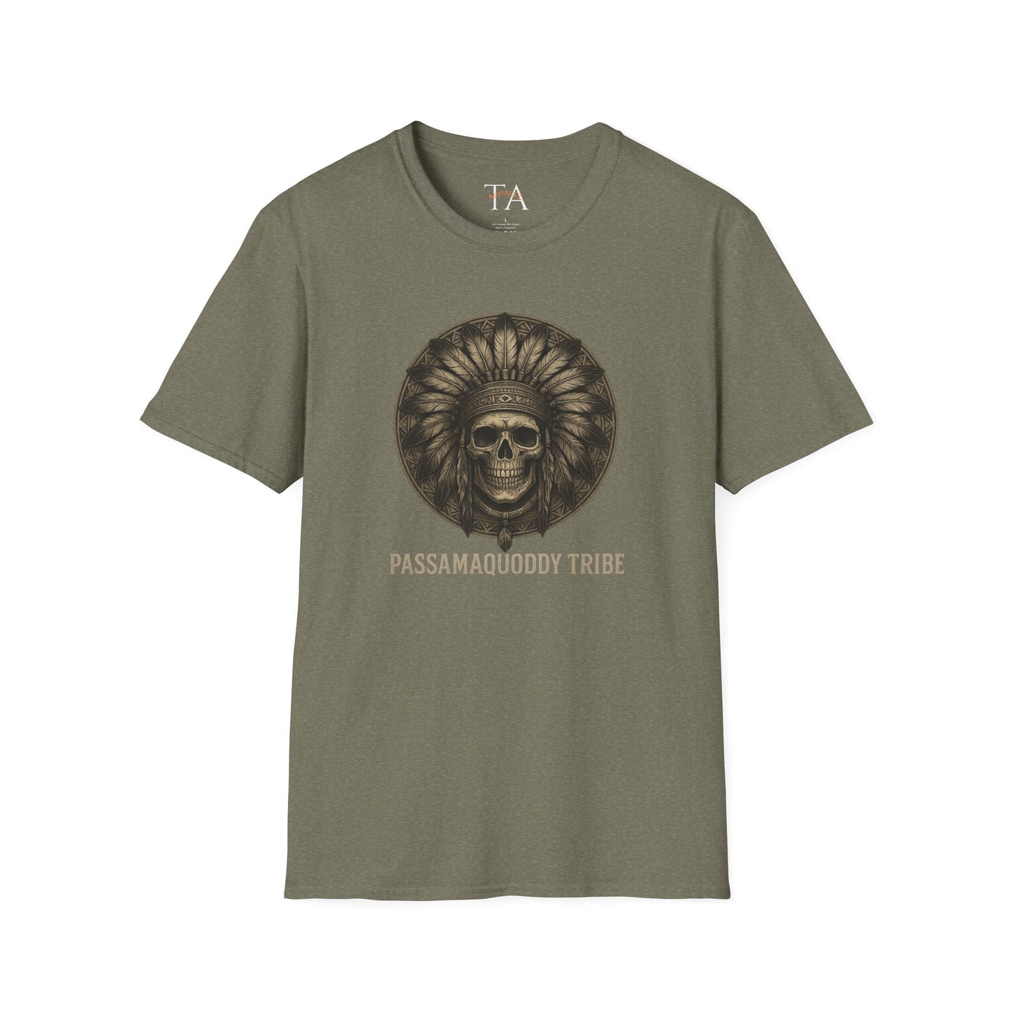 Tribal Graphic T-Shirt - Passamaquoddy Tribe Design6, Gift for Adventurers