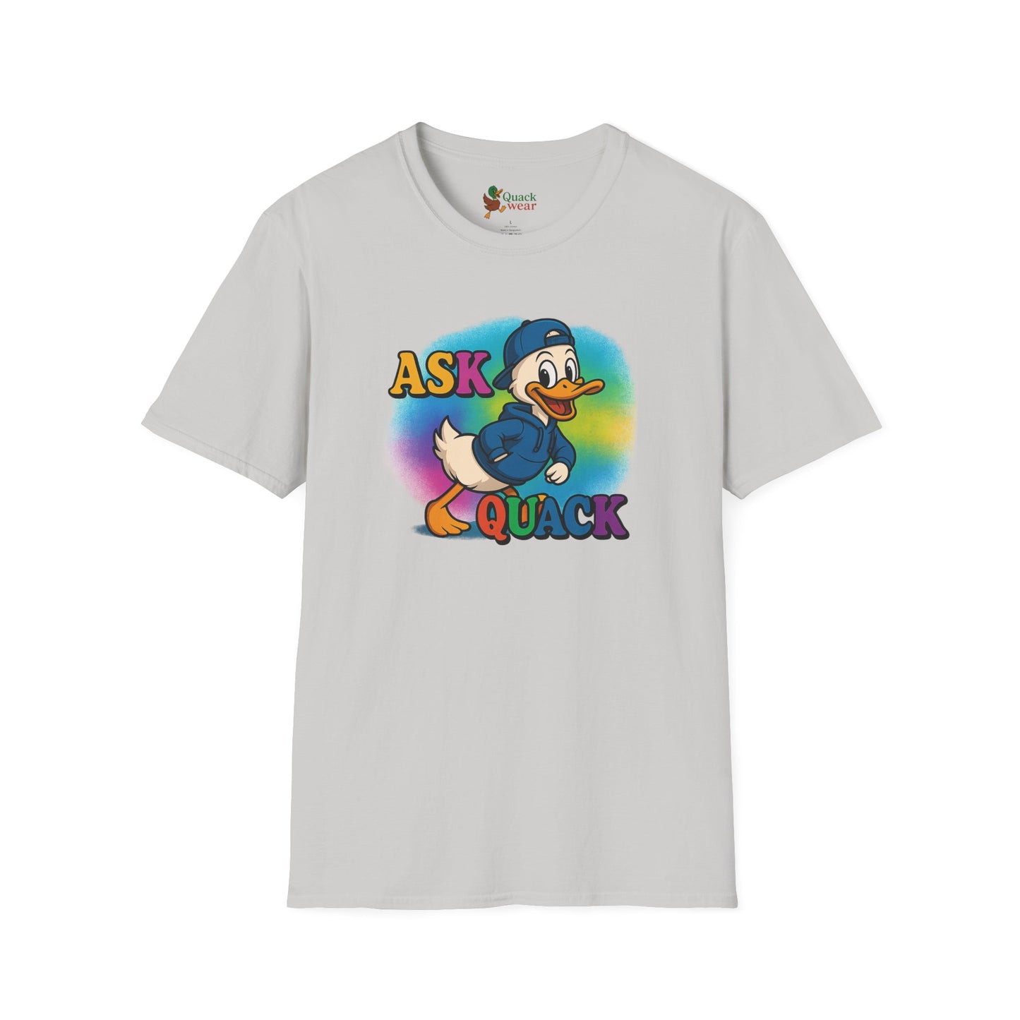 Ask Quack Quirky Duck Humor T-Shirt