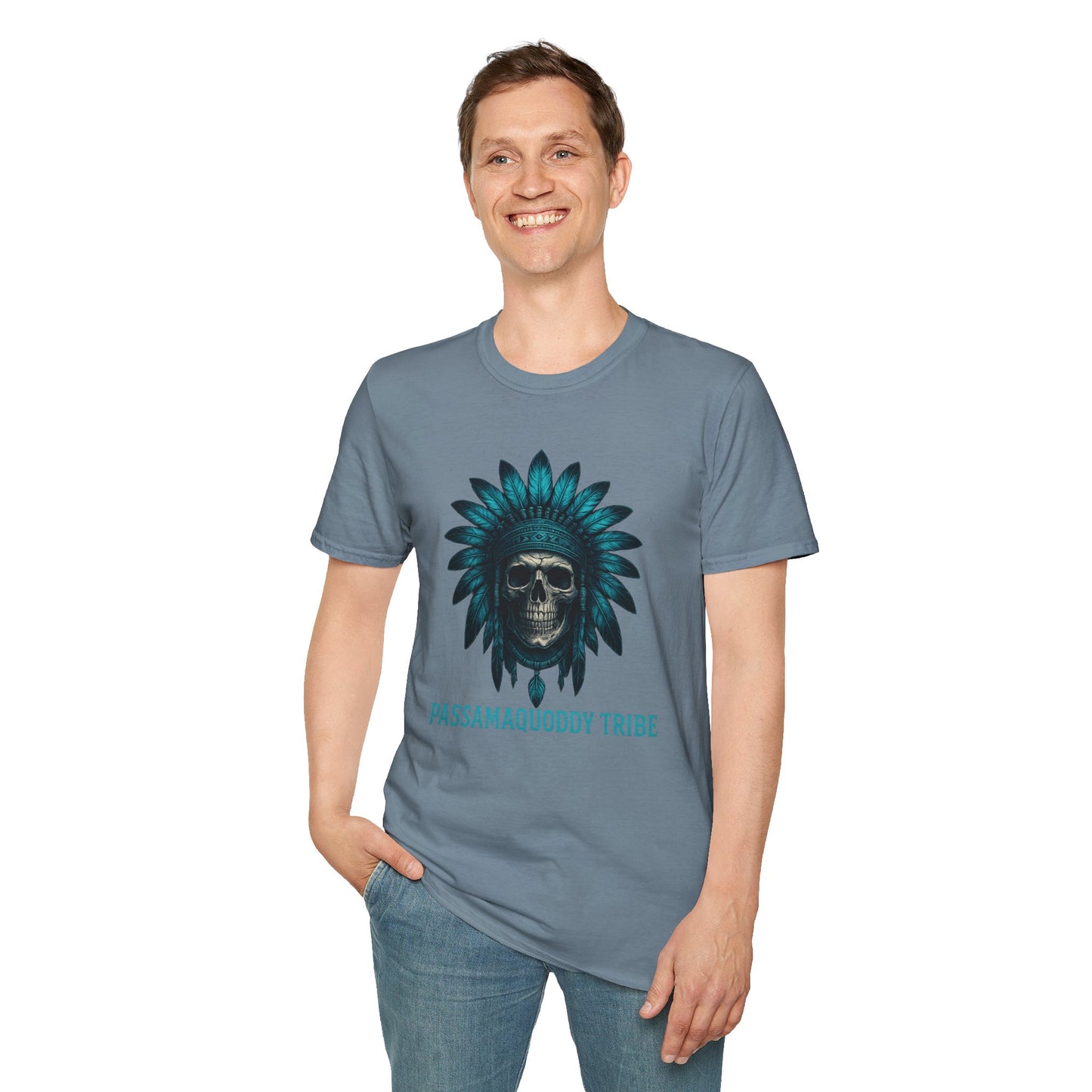Tribal Graphic T-Shirt - Passamaquoddy Tribe Design5, Gift for Adventurers