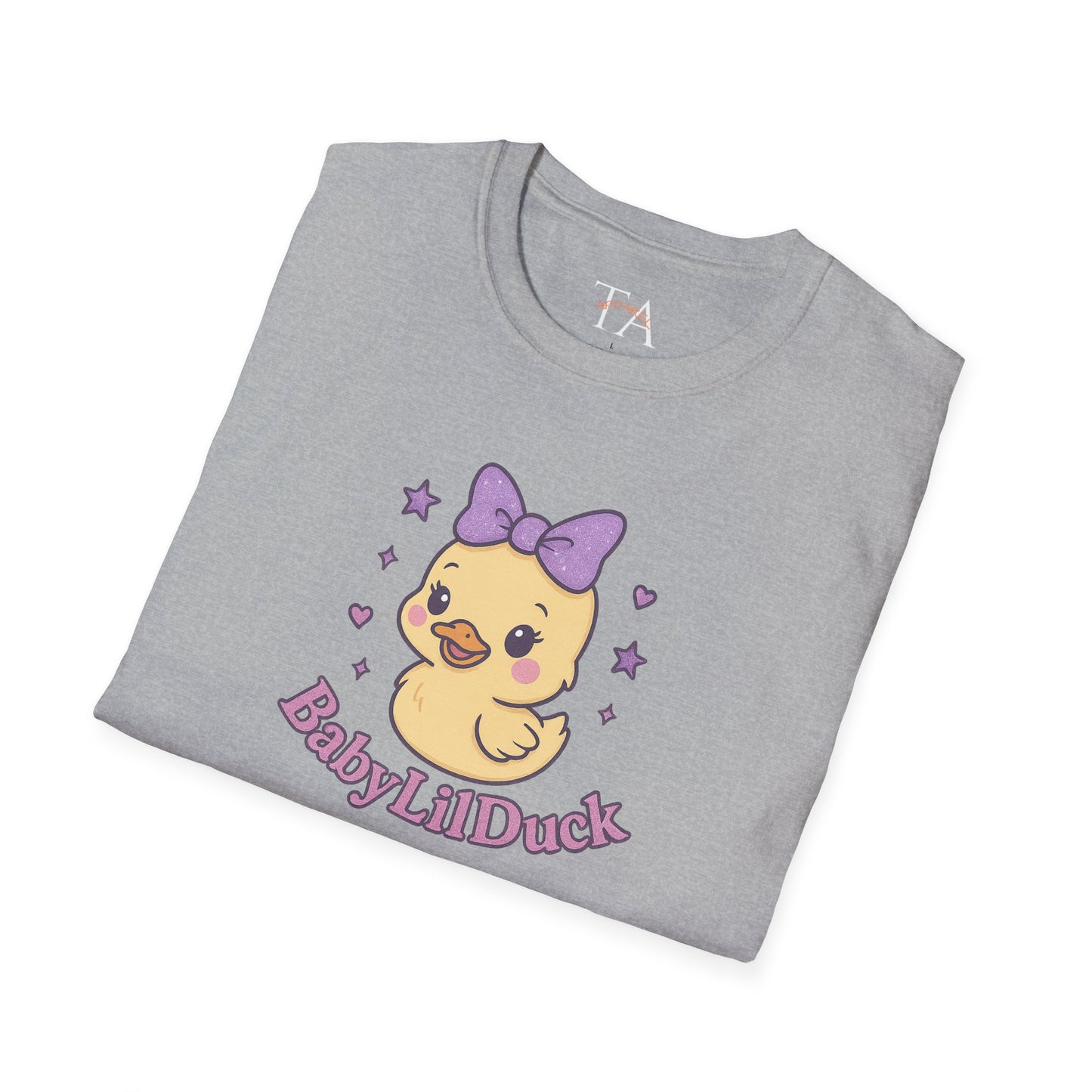 BabyLilDuck Unisex T-Shirt, Cute Animal Tee, Baby Shower Gift, Birthday Outfit