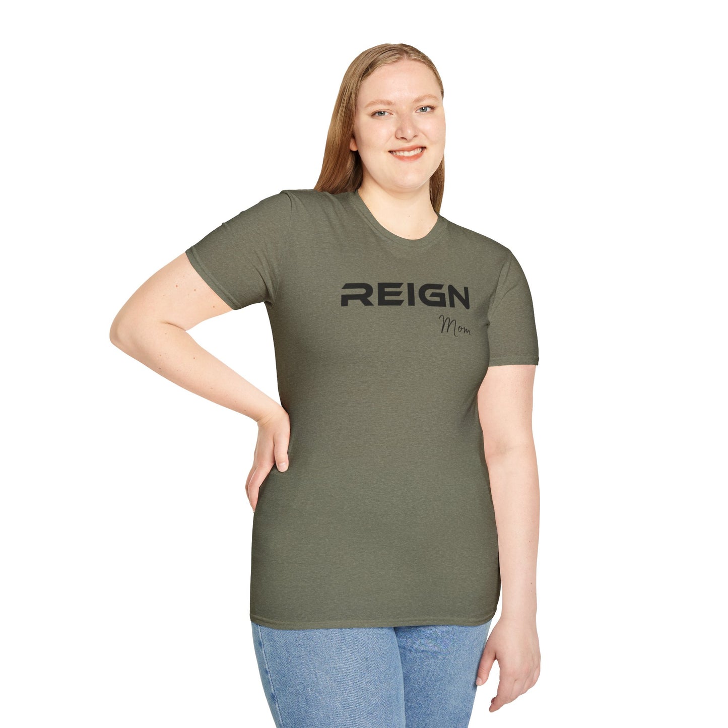 REIGN Mom Logo T-Shirt - Volleyball