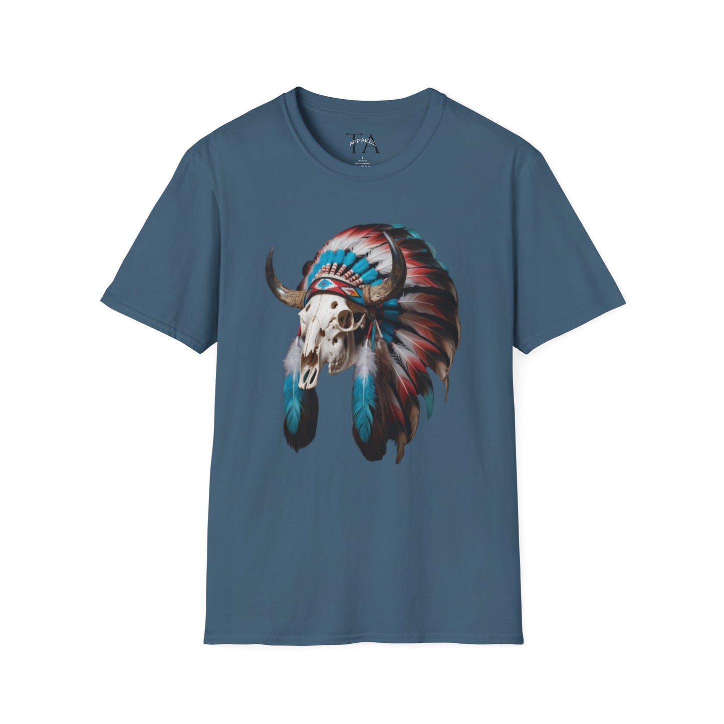 Native American Tribal Skull T-Shirt