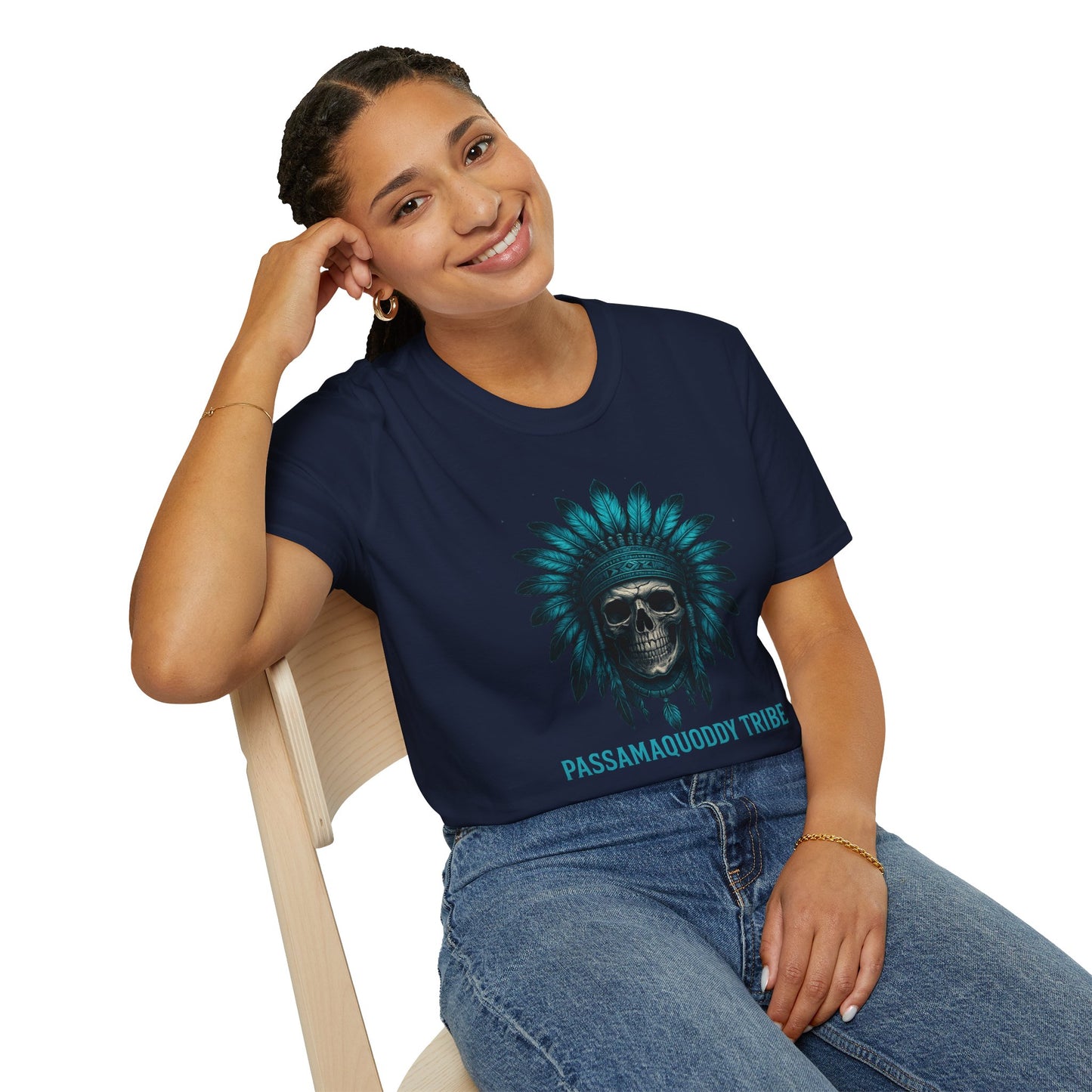 Tribal Graphic T-Shirt - Passamaquoddy Tribe Design5, Gift for Adventurers