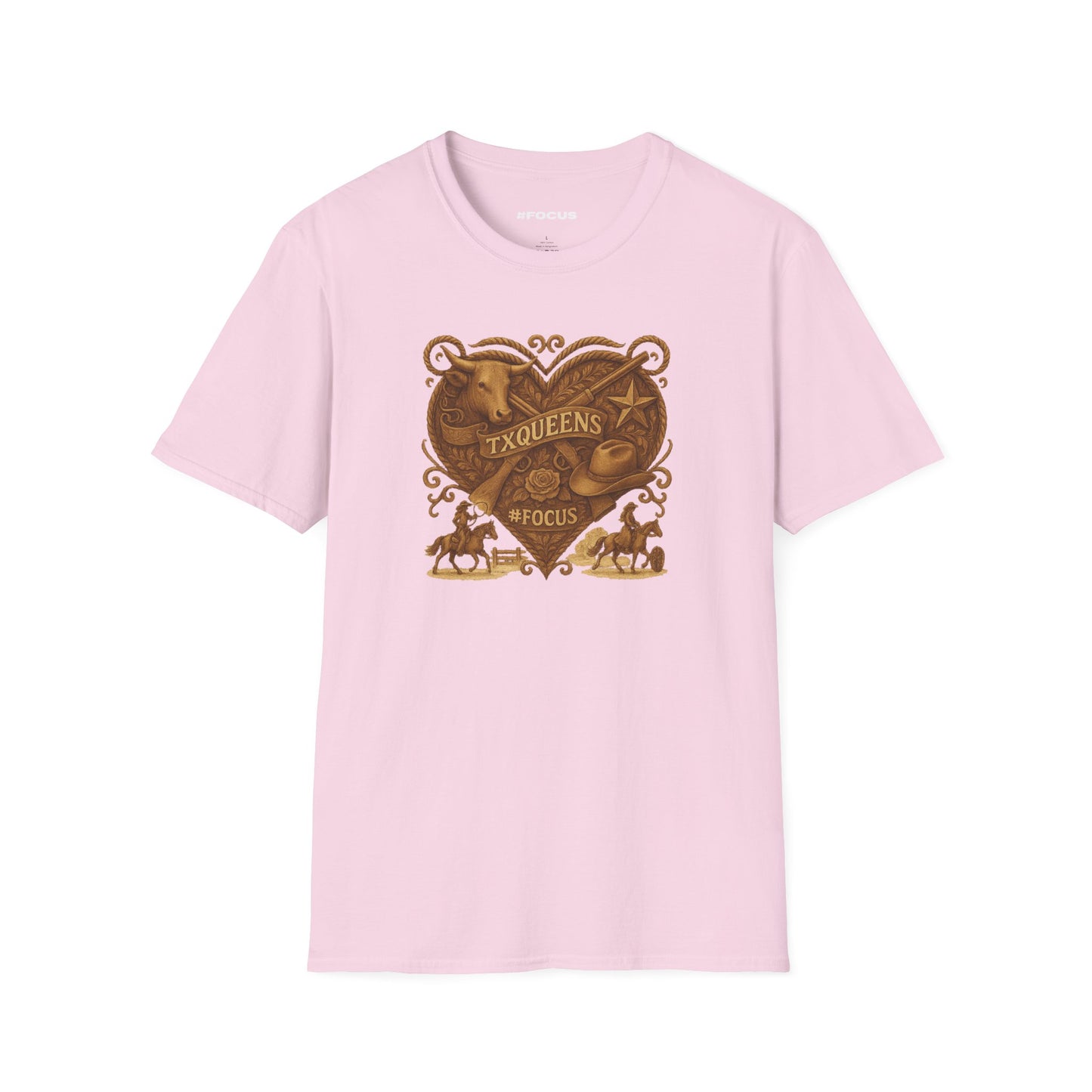 Texas Queens Graphic Tee | Soft Unisex T-Shirt, Trendy Shirt for Women, Cute Gift for Queens, Birthday Celebration, Everyday Style. Women's