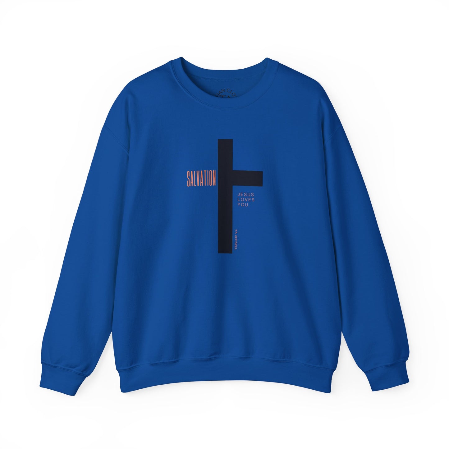 Faith Inspired Salvation Cross Sweatshirt