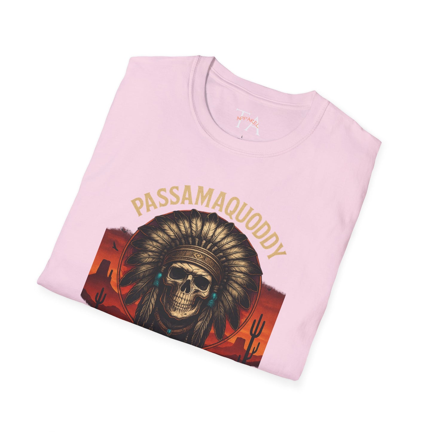 Tribal Graphic T-Shirt - Passamaquoddy Tribe Design10, Gift for Adventurers