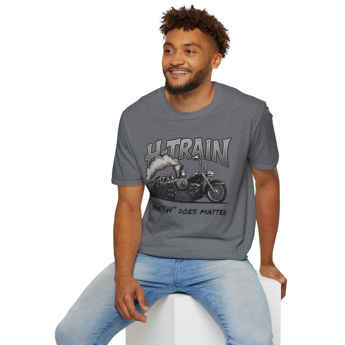 H-Train Vintage Unisex T-Shirt | Cool Gifts for Motorcycle Lovers