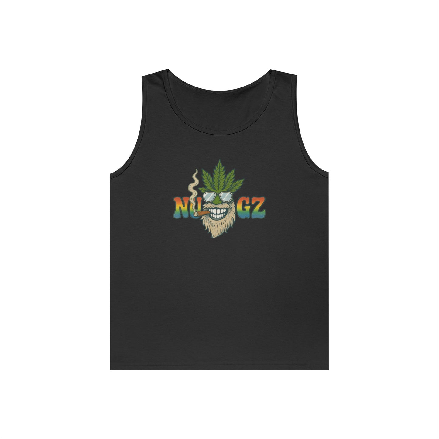 NUGZ Chill Vibes Tank Top | Retro Cannabis Design