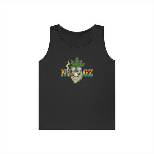 NUGZ Chill Vibes Tank Top | Retro Cannabis Design