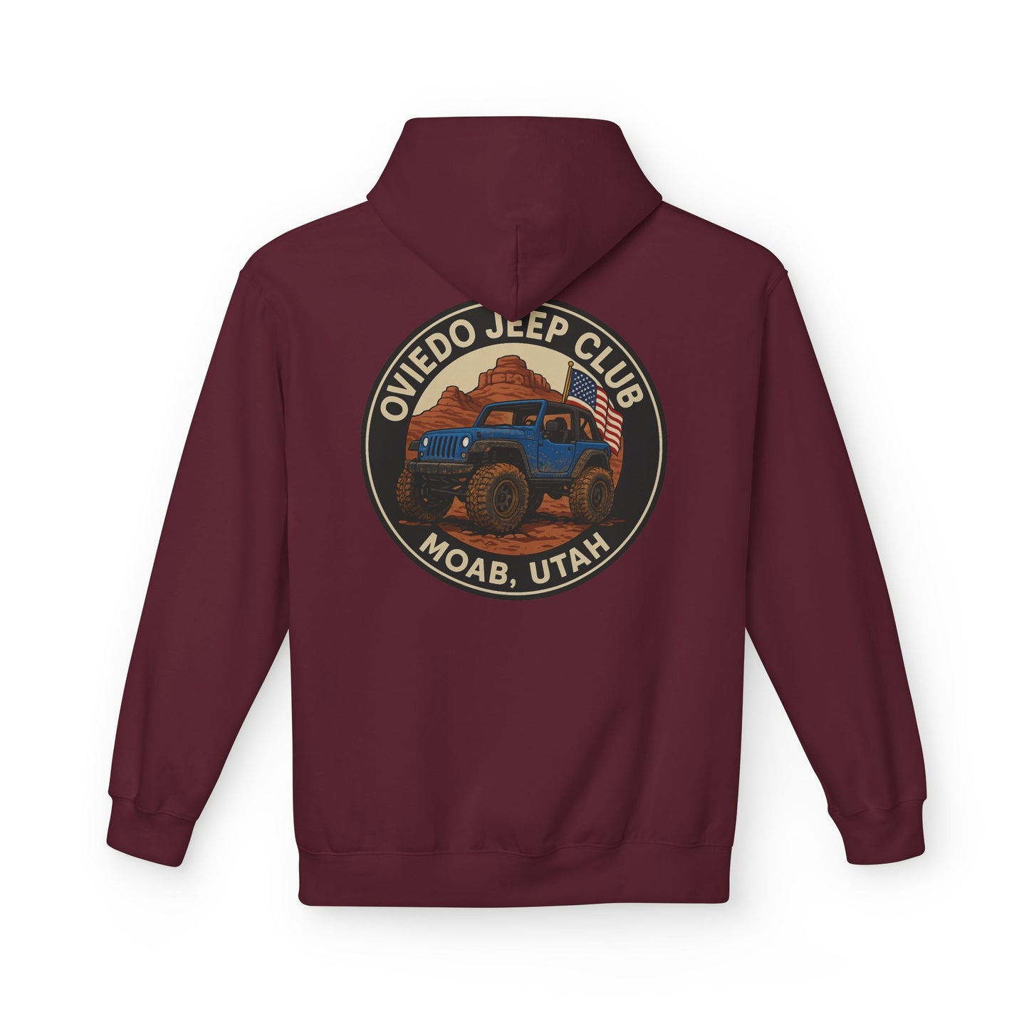 Oviedo Jeep Club Hoodie Off-Road Adventure Apparel Gift