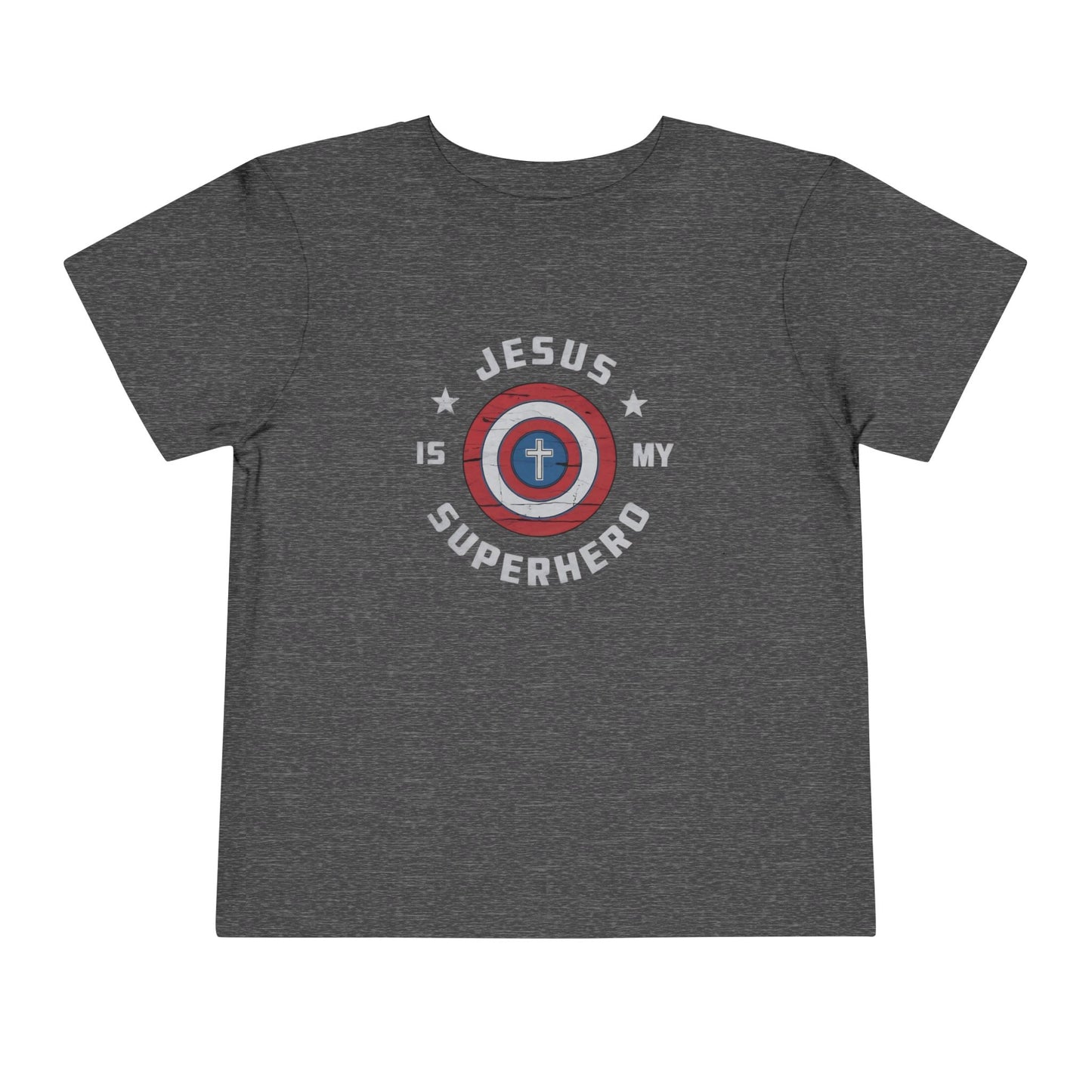 Jesus is My Superhero Christian Faith Easter Gift Tee - Toddler T-Shirt