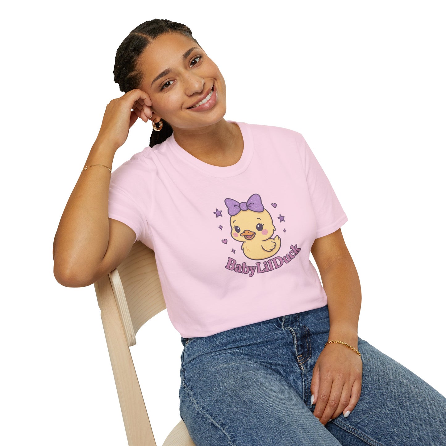 BabyLilDuck Unisex T-Shirt, Cute Animal Tee, Baby Shower Gift, Birthday Outfit