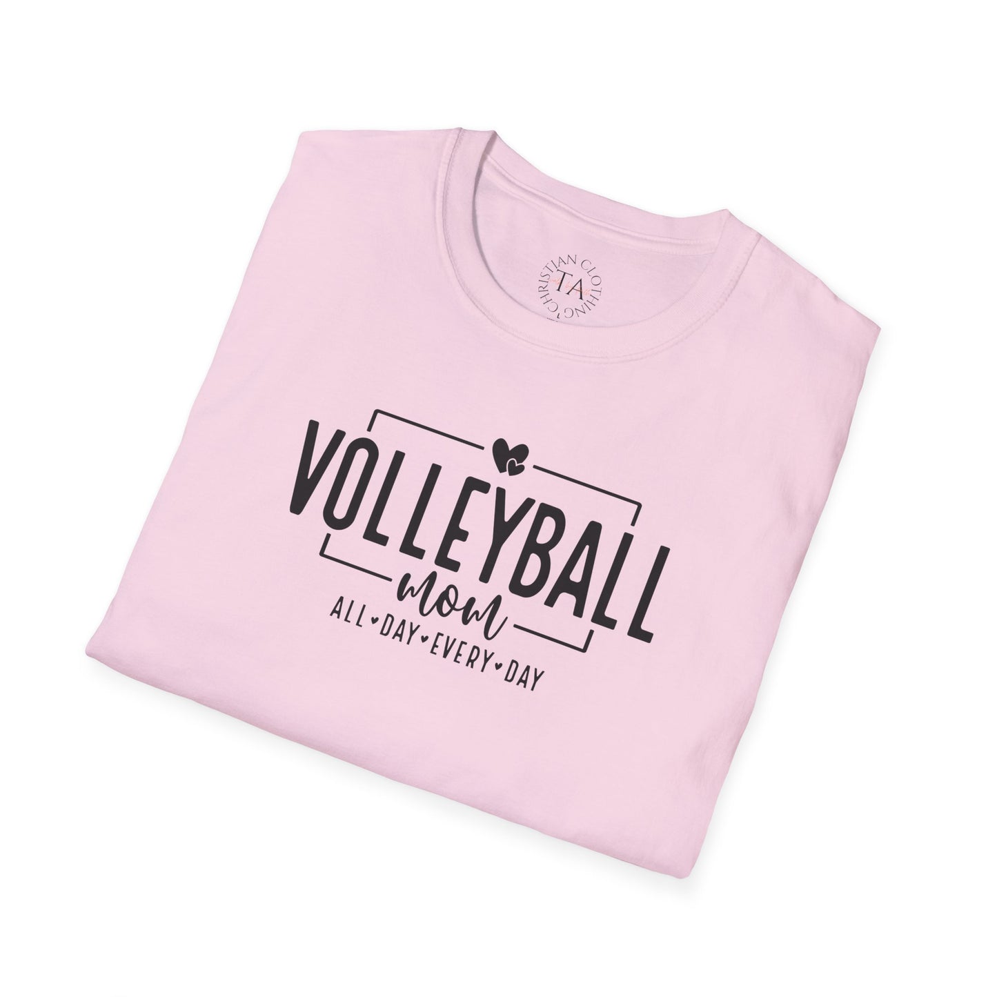 Volleyball Tee - All Day Every Day, Sports Shirt, Casual Wear, Gift for Athletes, Summer Outfit