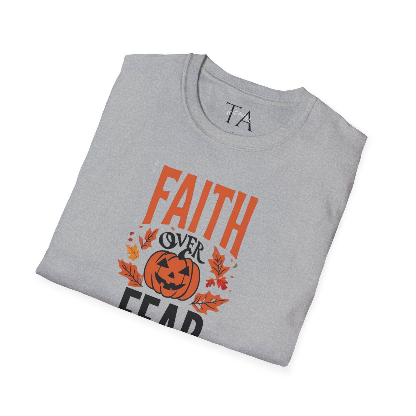 Faith Inspired Halloween T-Shirt "Faith Over Fear"