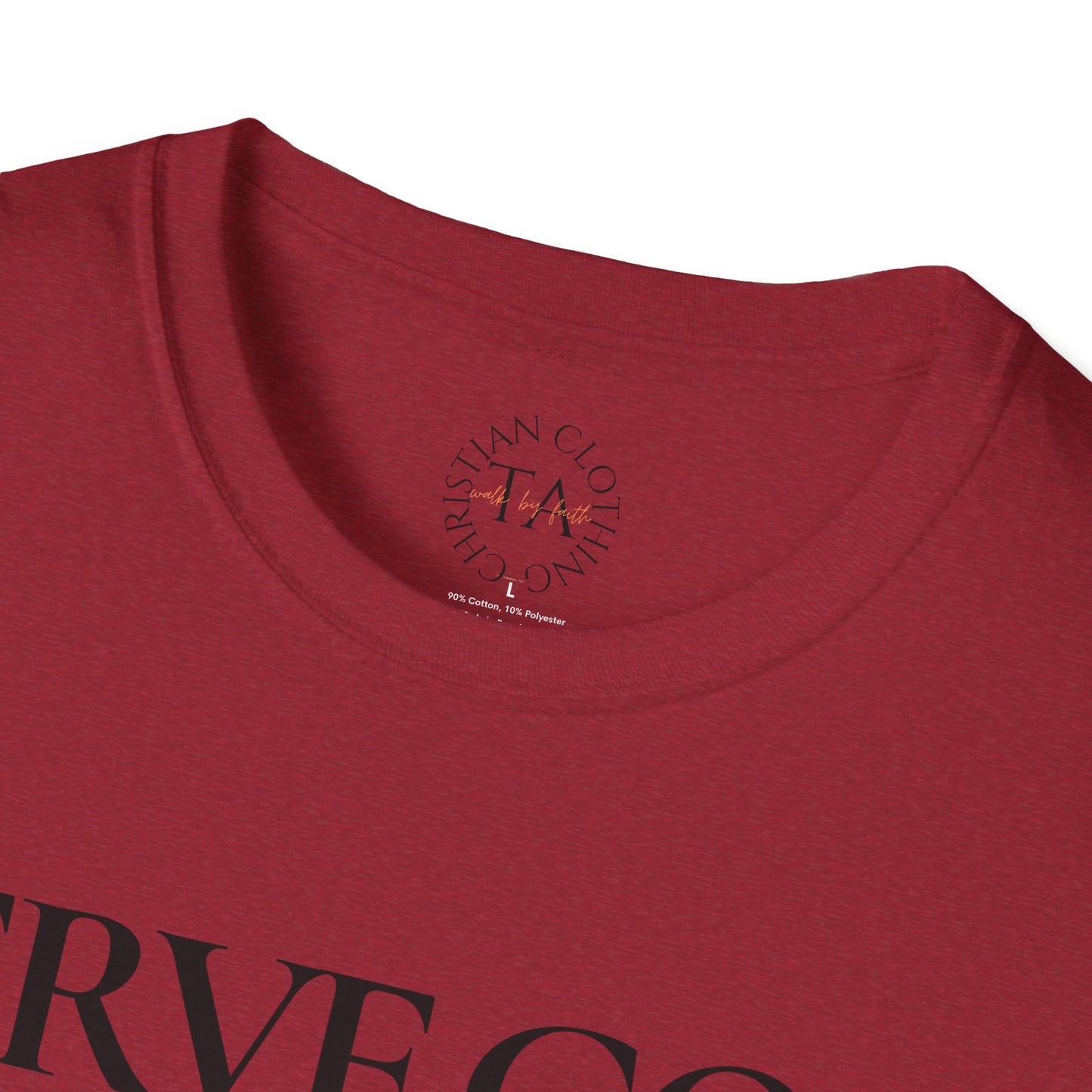 Faith Inspired "Serve God" T-Shirt - Inspirational Faith-Based Christian Gift