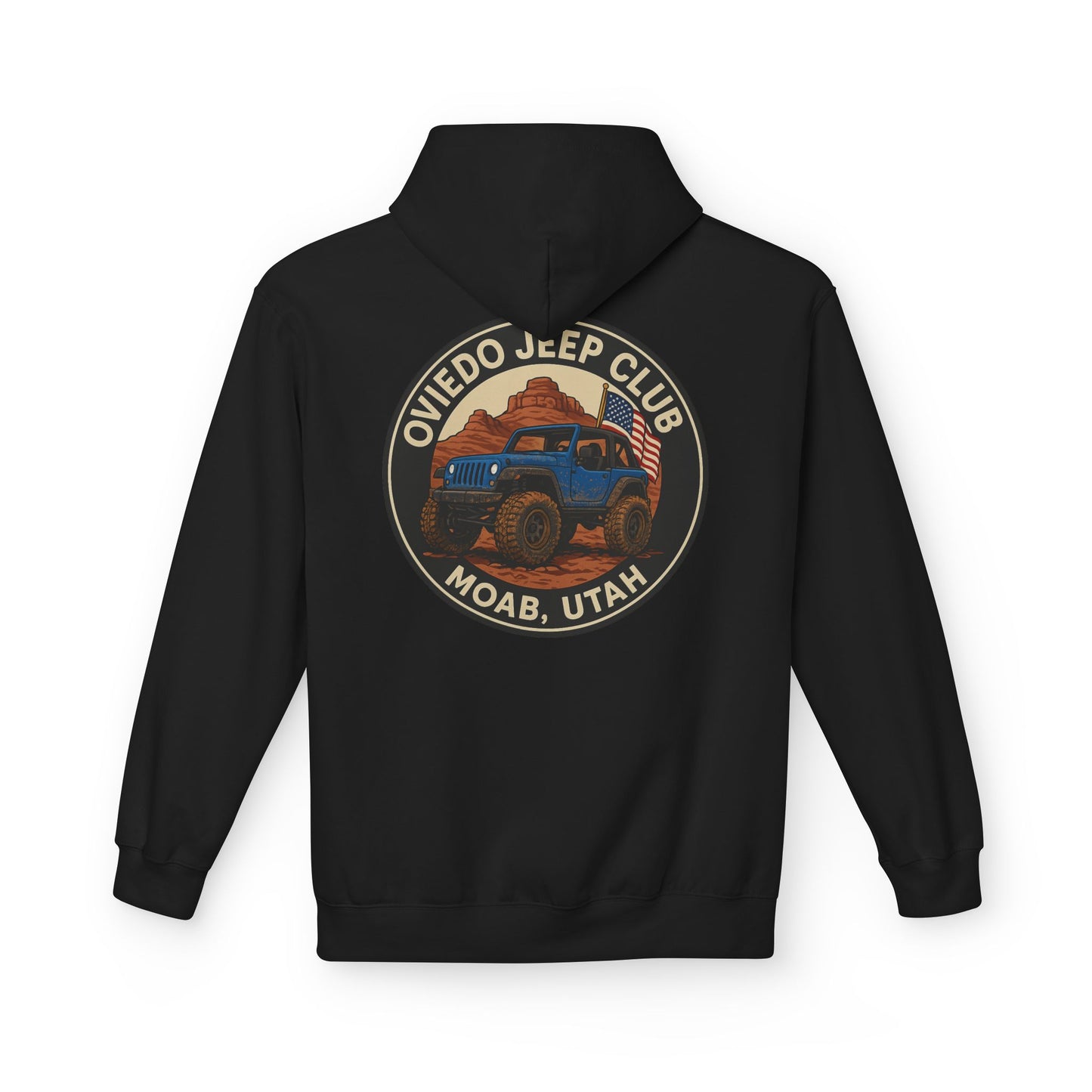 Oviedo Jeep Club Hoodie Off-Road Adventure Apparel Gift