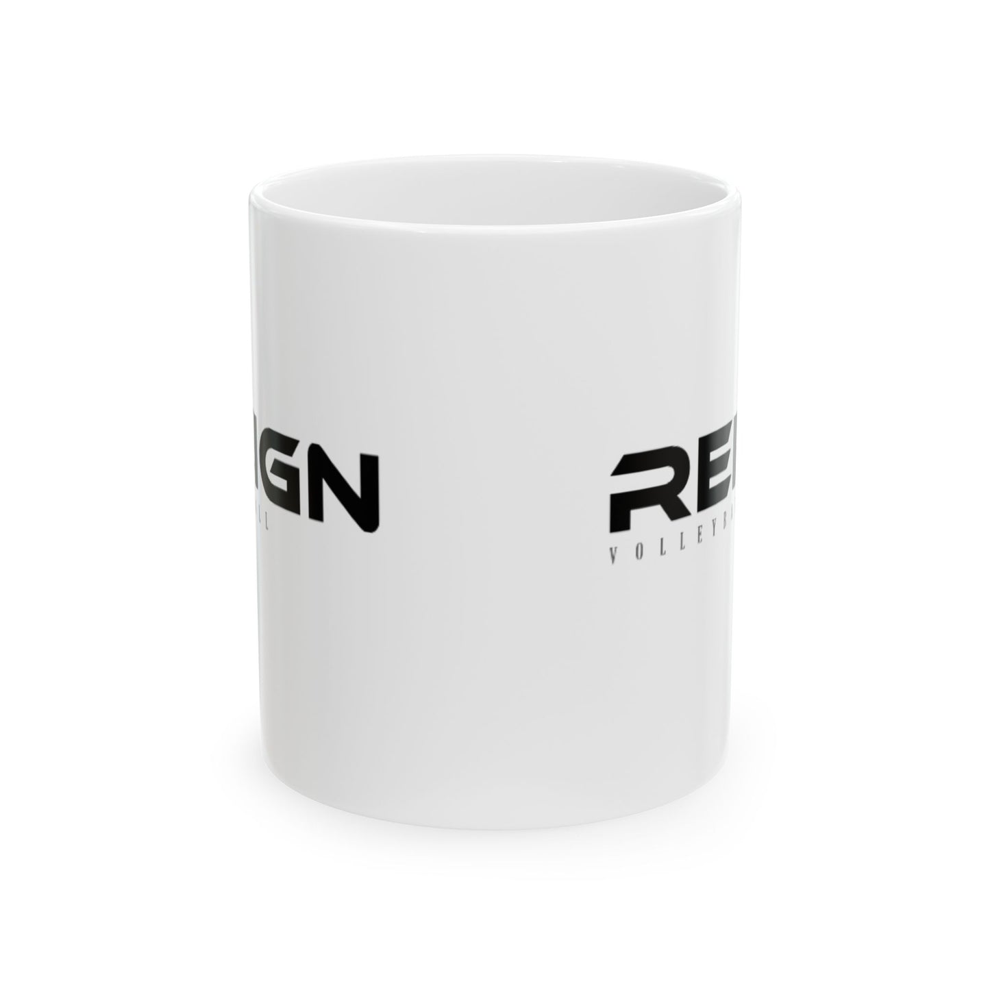 Reign Volleyball Ceramic Mug, Volleyball Gift, Sports Mug, Team Gift, Volleyball Fan Mug, Coach Gift, Volleyball Mom Mug