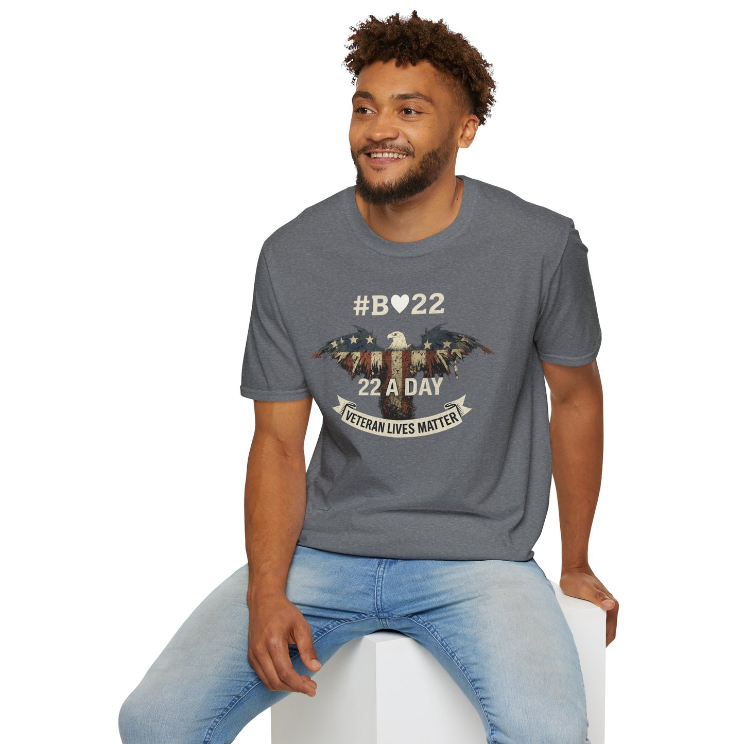 #B🤍22 Veteran Lives Matter T-Shirt