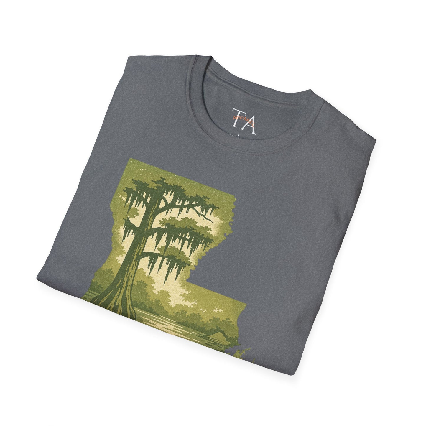 Louisiana Nature T-Shirt, Gift for Nature Lovers, Unisex Tee, Travel Souvenir, Outdoor Enthusiast Apparel, Urban Jungle Style
