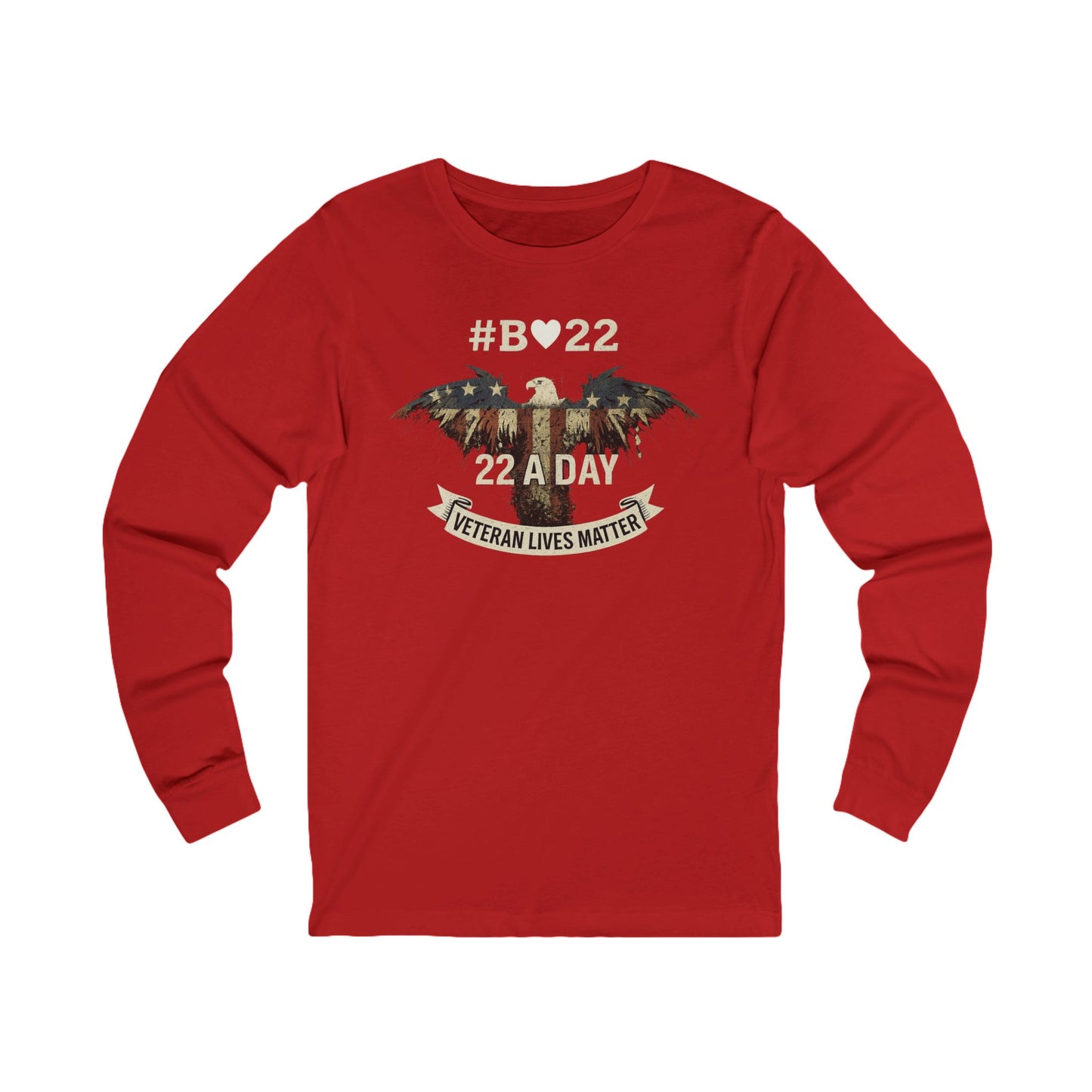 Unisex Long Sleeve Tee - Veteran Lives Matter Shirt, Comfortable Casual Wear, Memorial Day Gift, Patriotic Apparel, Support Mental [...]