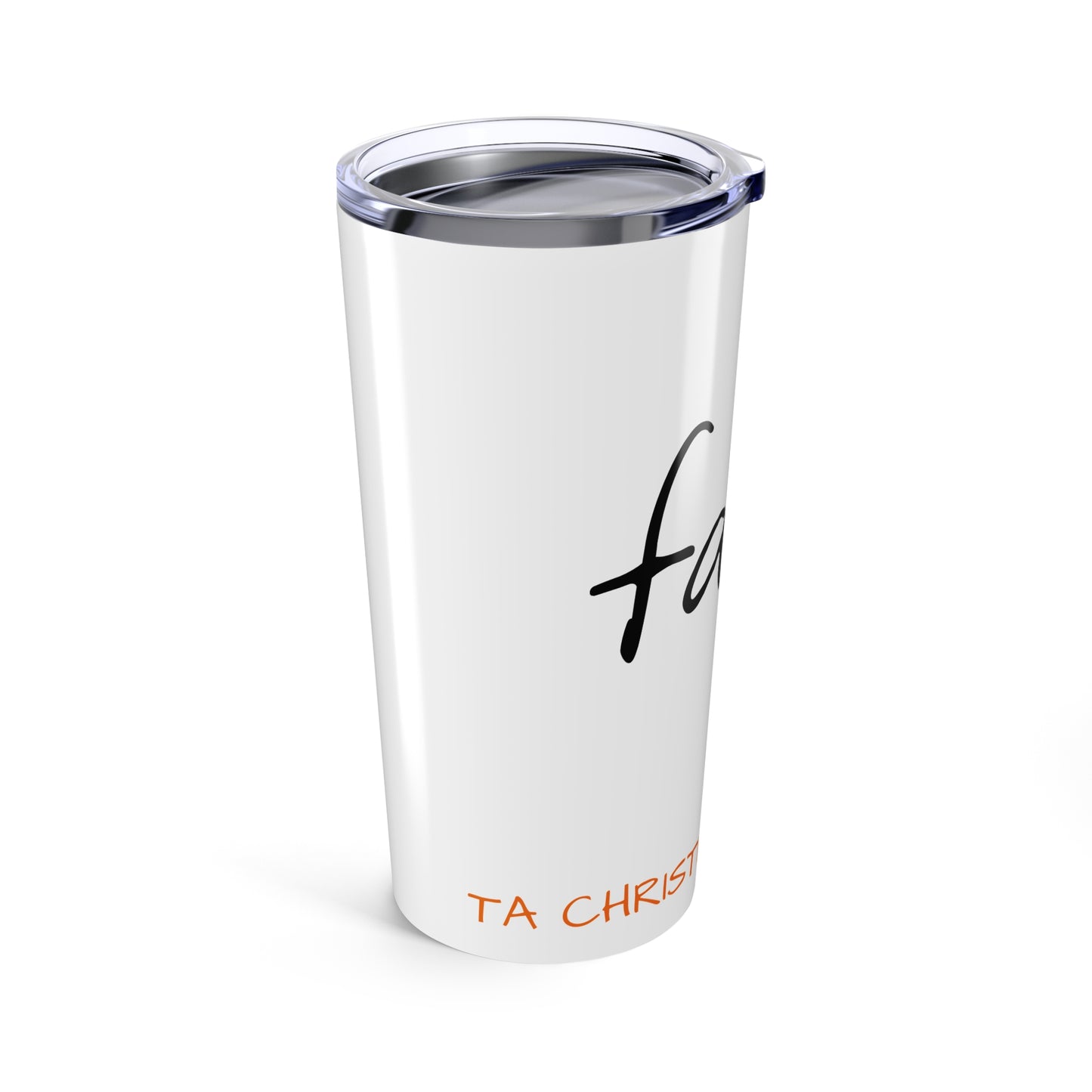Tumbler 20oz Inspirational Faith Travel Mug, Motivational Drinkware, Gift for Encouragement, Christian Gifts for Her