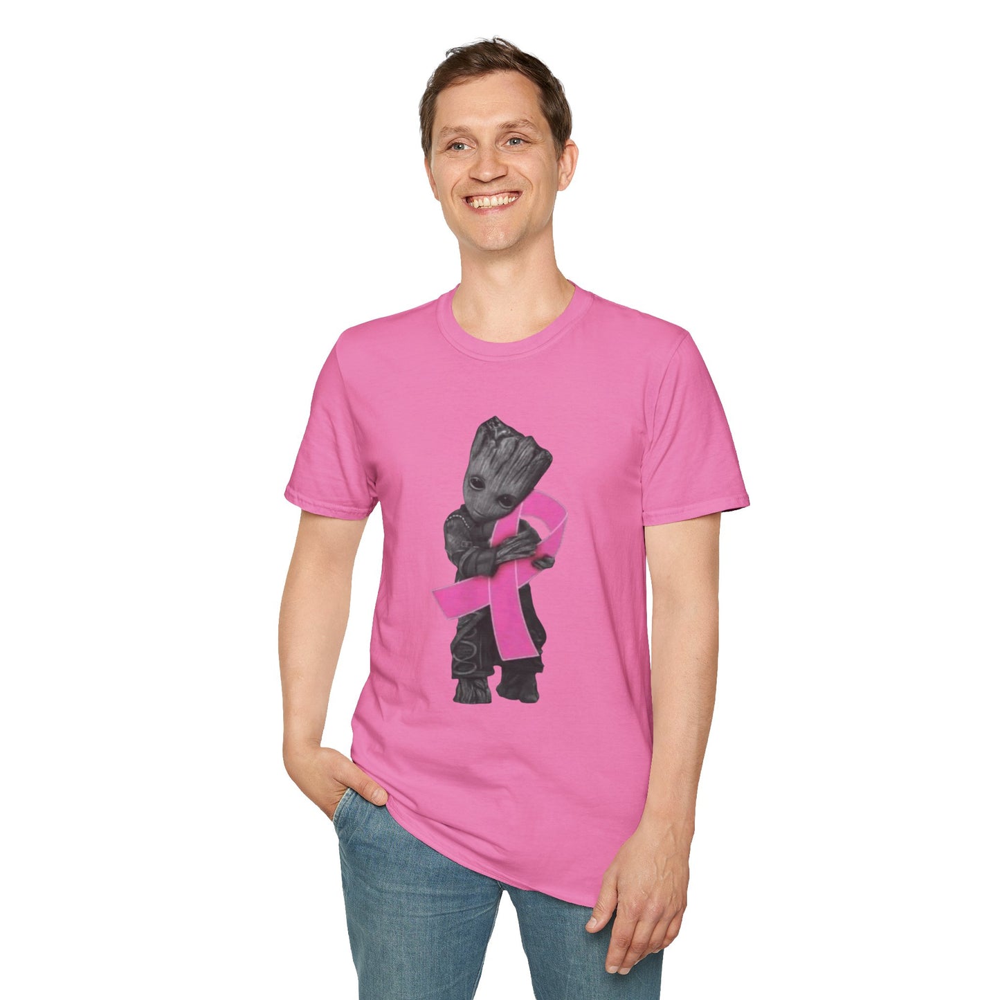 Breast Cancer Awareness Unisex T-Shirt, Groot Graphic Tee