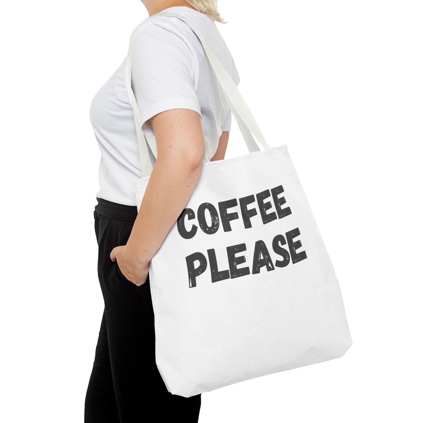 Coffee Lover Tote Bag - Perfect for Grocery, Beach, Books, Gift, Reusable Shopping