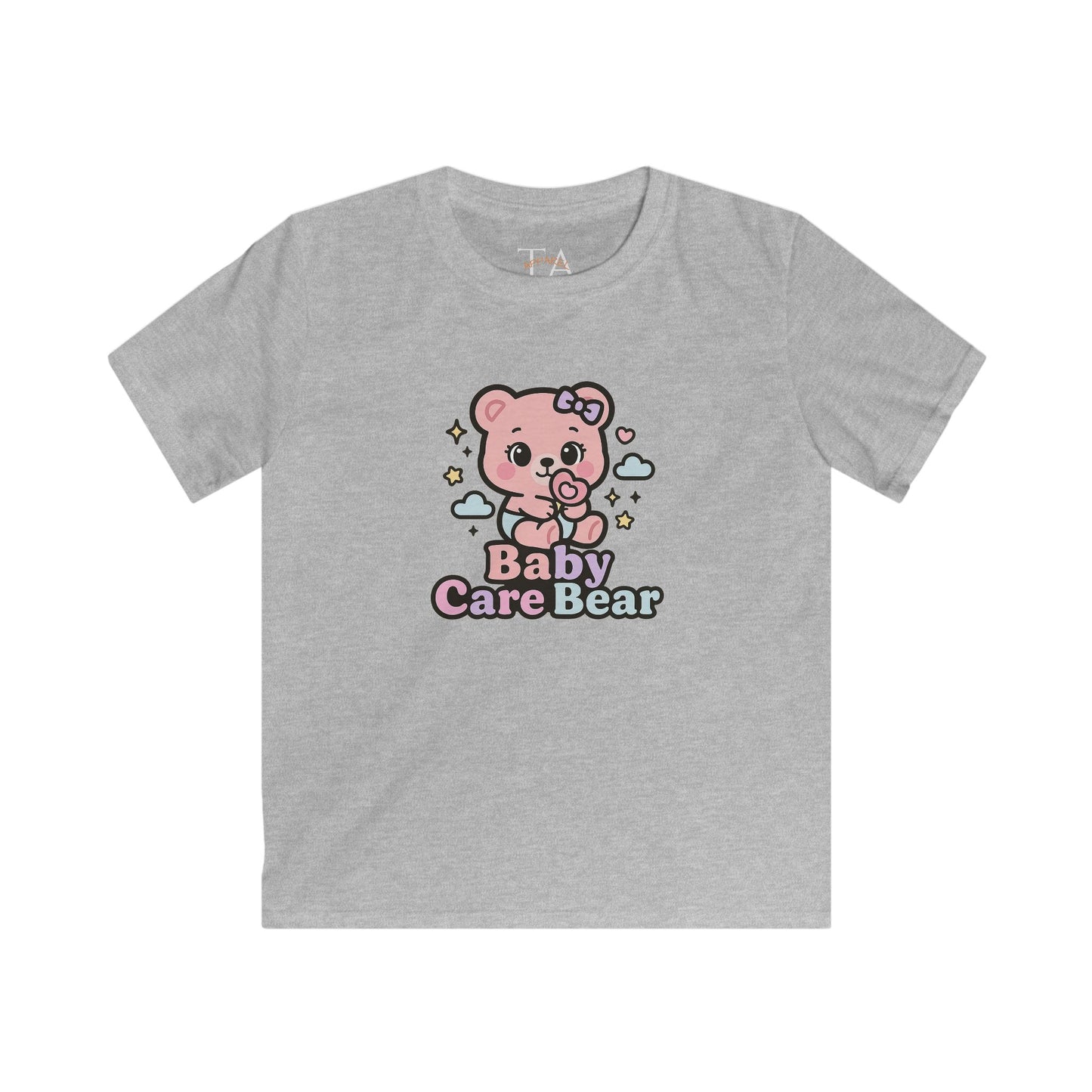 Cute Baby Bear Kids Tee, Fun T-Shirt for Birthdays, Playdates, Gift, Sweet Dreams, Cozy Comfort, Child Apparel