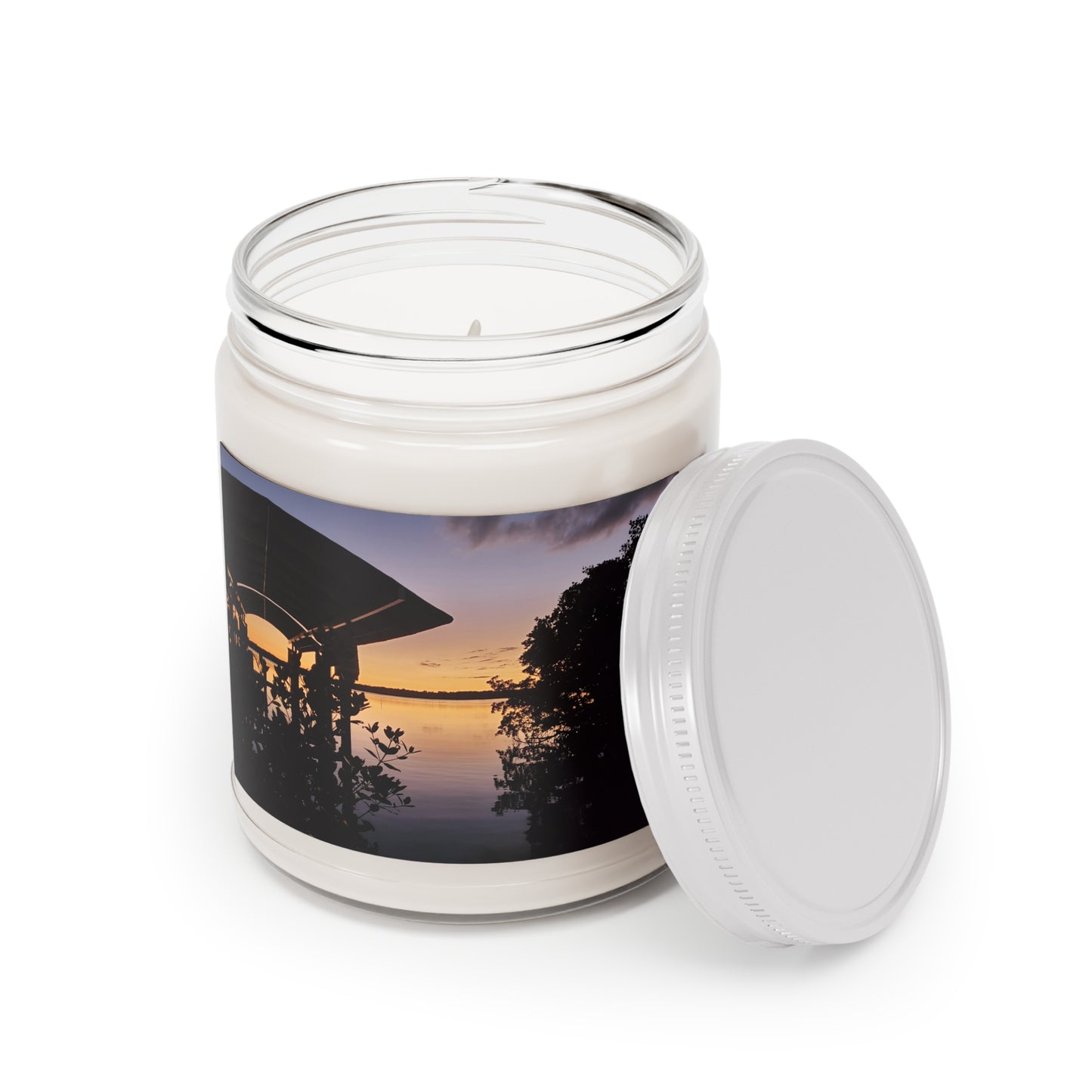 Scented Candles: Relaxing Sunset on the River, Sea Breeze Scent - Aromatherapy Candle, Home Decor, Gift for Her, Relaxation Candle,