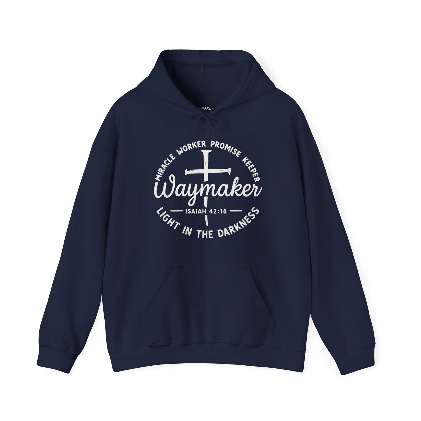 Faith Inspired Waymaker Hoodie - Cozy Sweatshirt for Faith Lovers and Celebrations