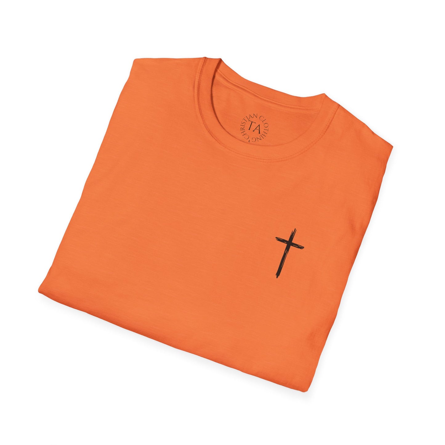 Faith Inspired Unisex Softstyle T-Shirt - 'BUT GOD' - Inspirational Gift for Believers