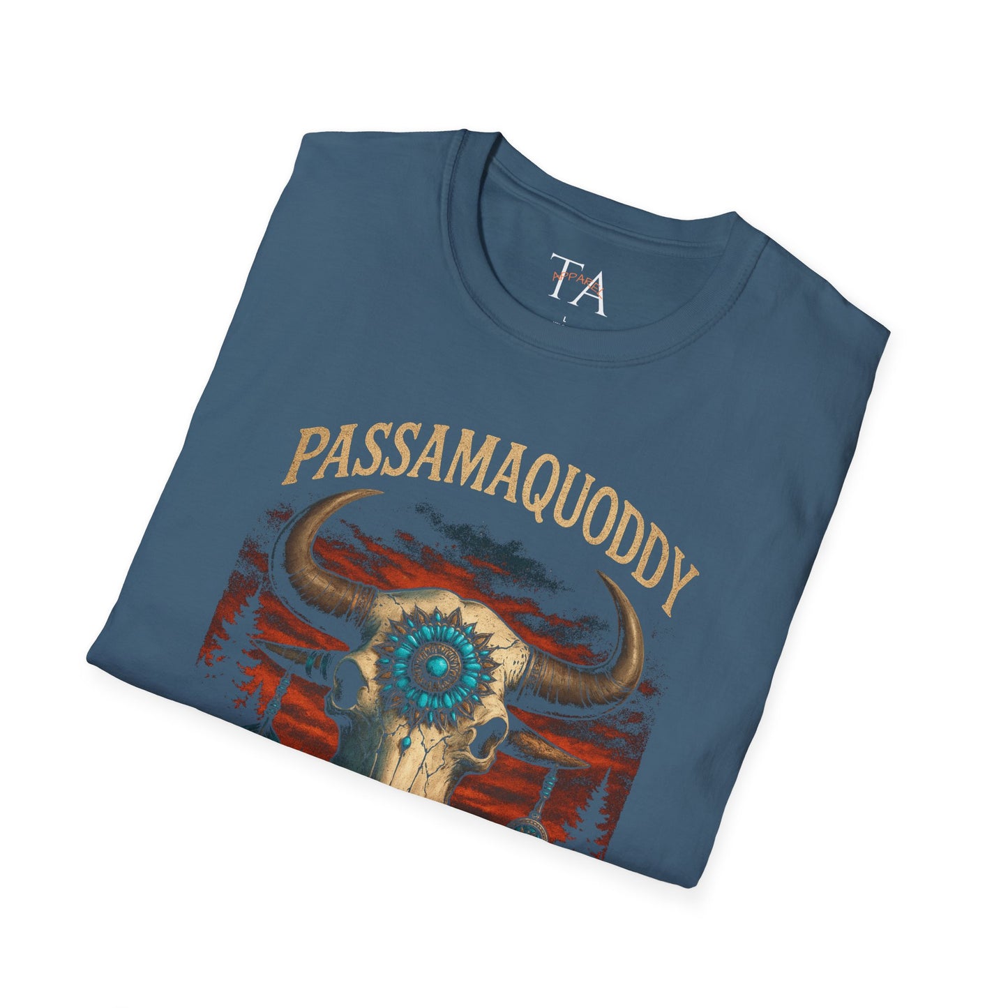 Tribal Graphic T-Shirt - Passamaquoddy Tribe Design3, Gift for Adventurers