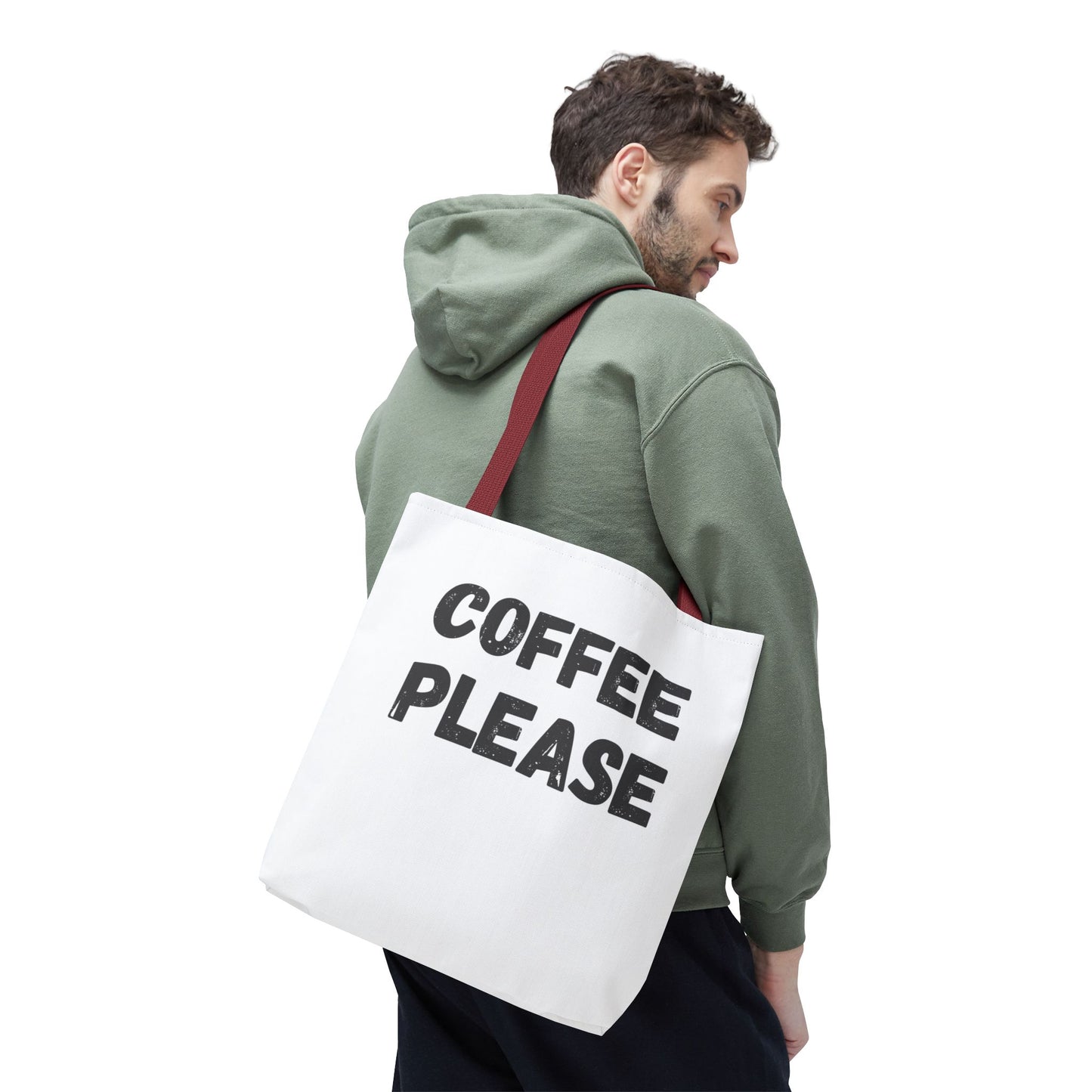 Coffee Lover Tote Bag - Perfect for Grocery, Beach, Books, Gift, Reusable Shopping